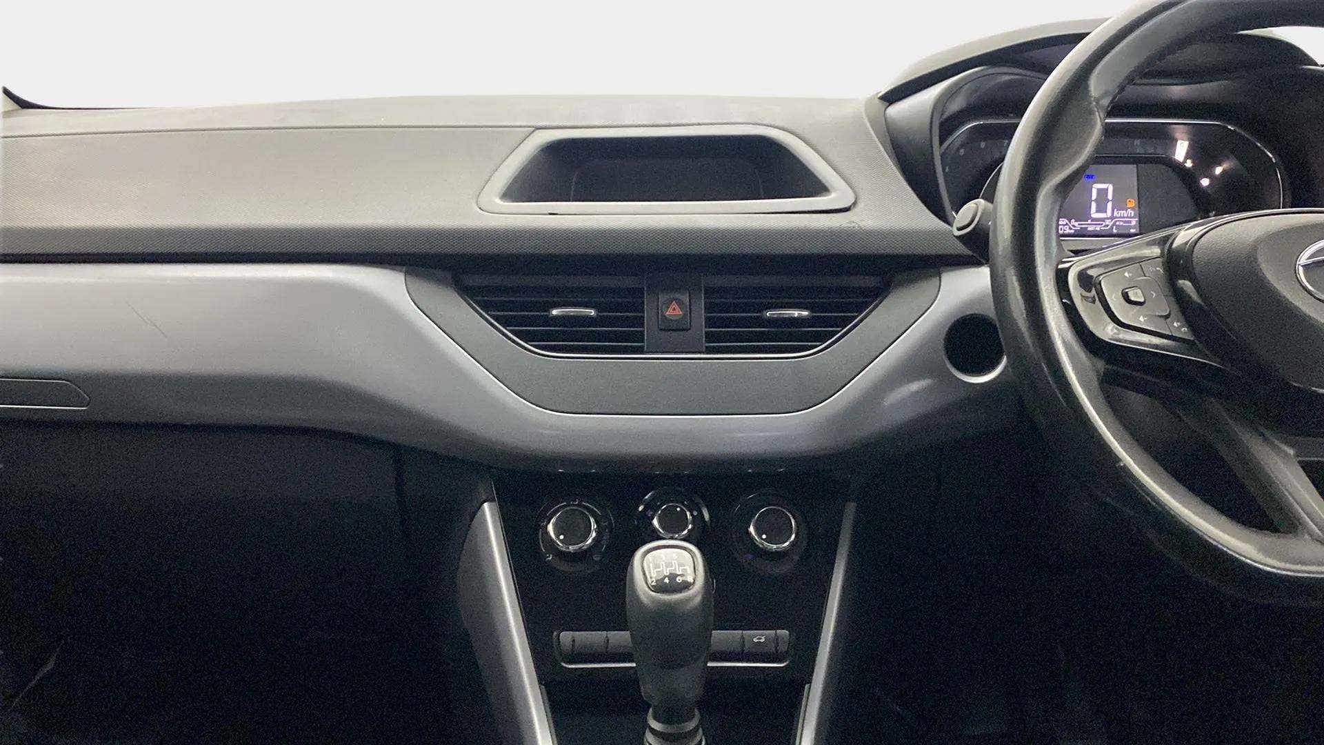 Dashboard interior of a Tata Nexon 2017-2023