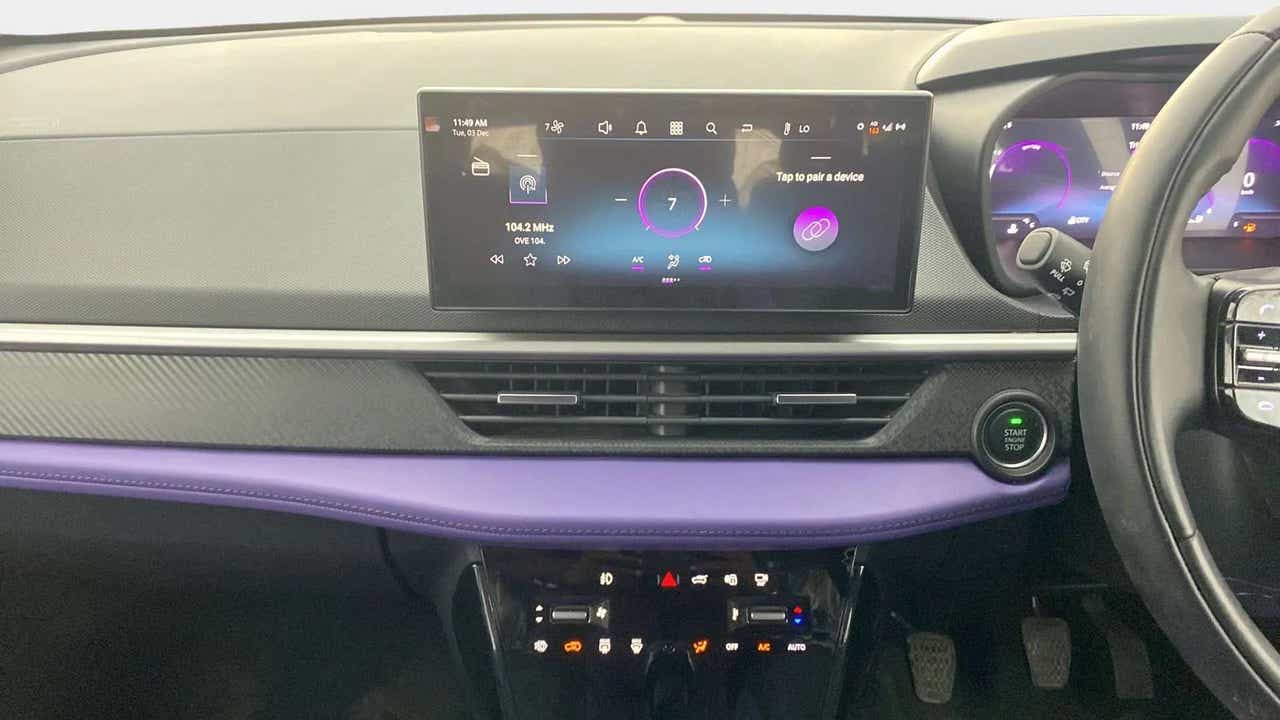 Dashboard view of a Tata Nexon