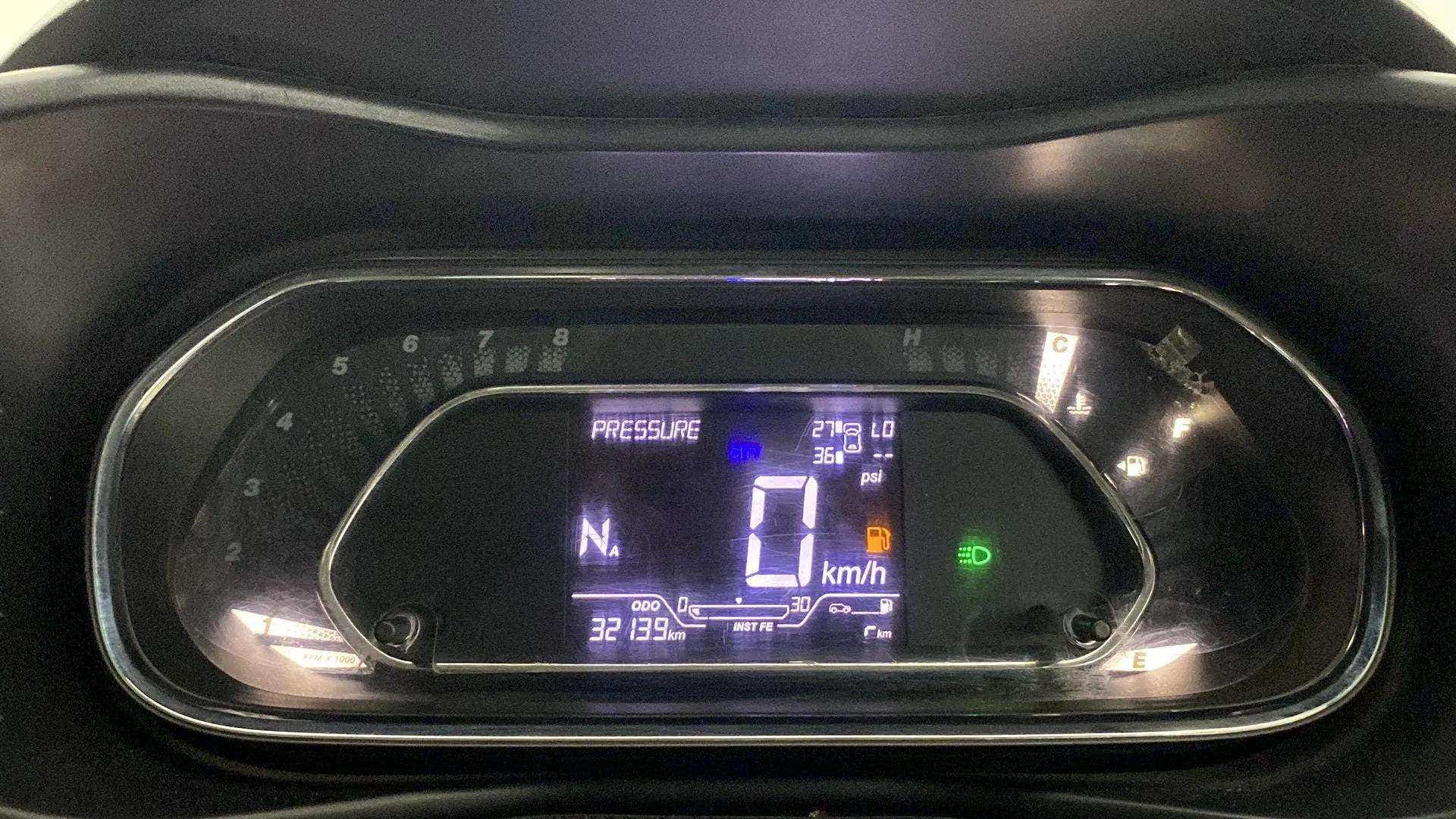 Instrument cluster of a Tata Nexon 2017-2023