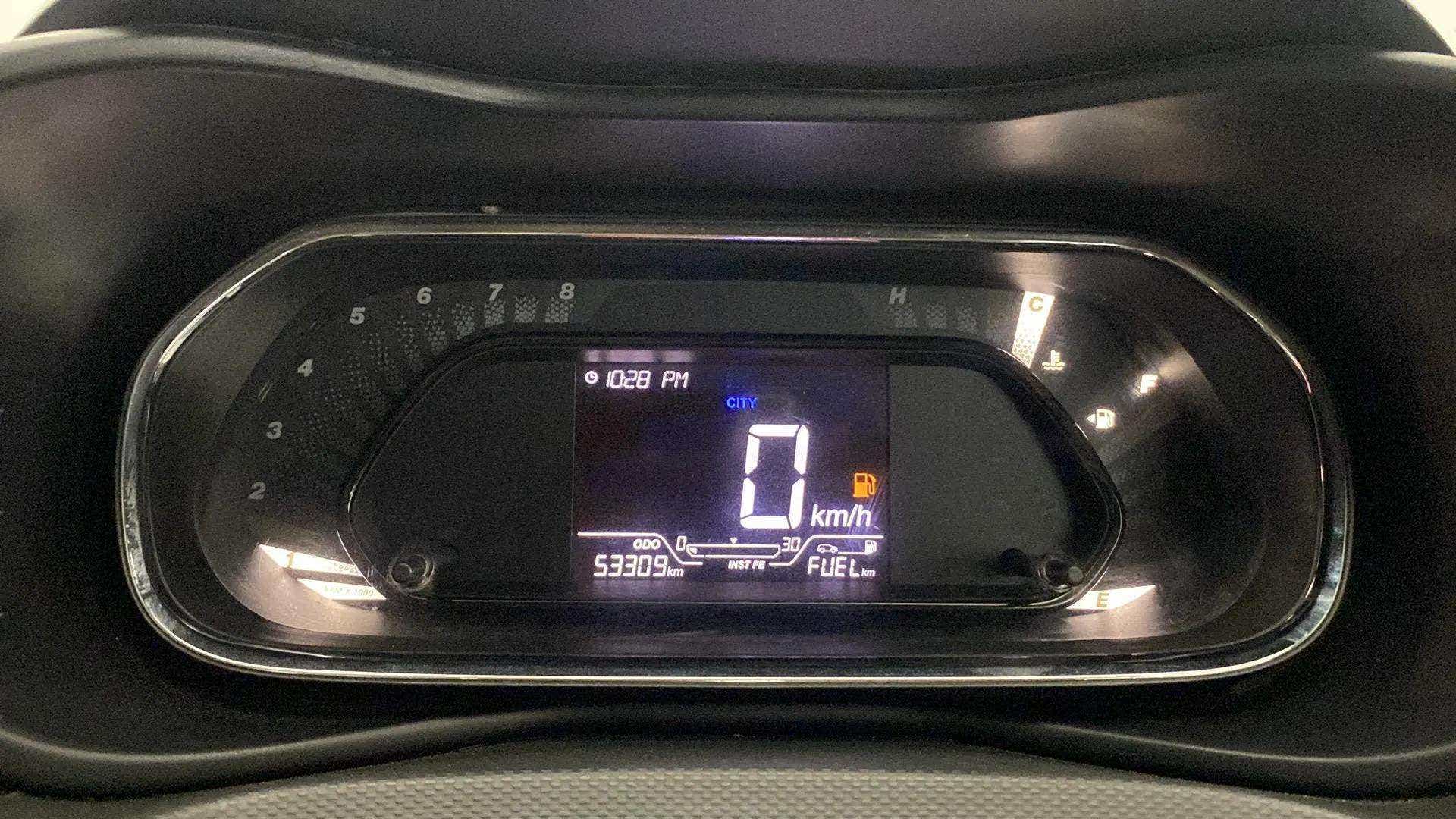 Instrument cluster of a Tata Nexon 2017-2023