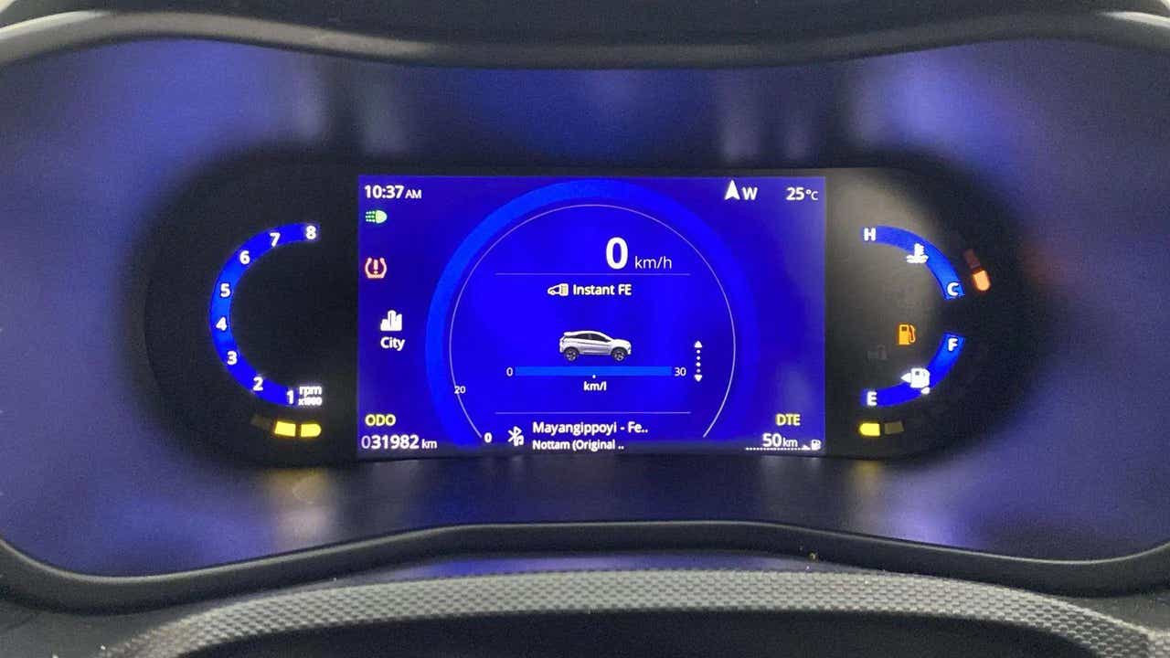Instrument cluster of a Tata Nexon 2017-2023