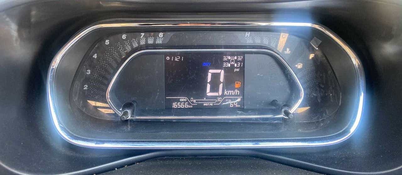 Instrument cluster of a Tata Nexon 2017-2023