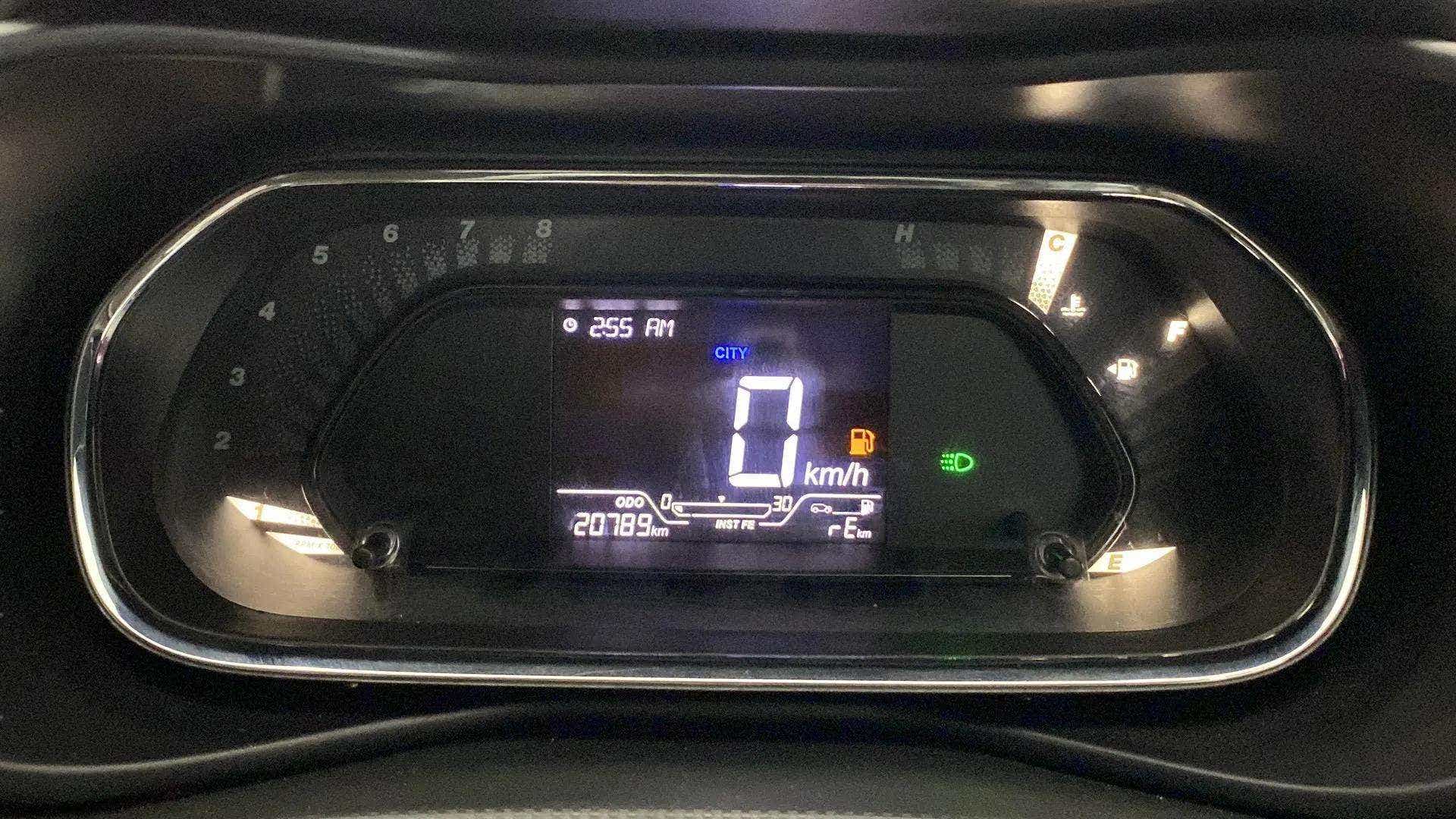Instrument cluster of a Tata Nexon 2017-2023