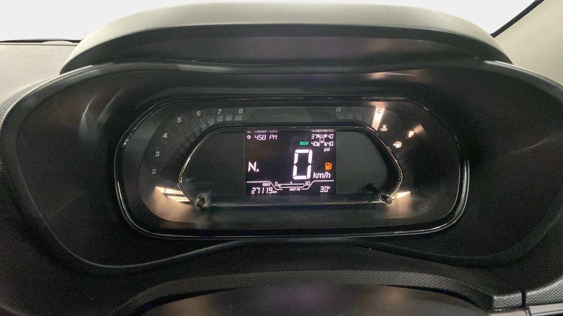 Instrument cluster of a Tata Nexon 2017-2023