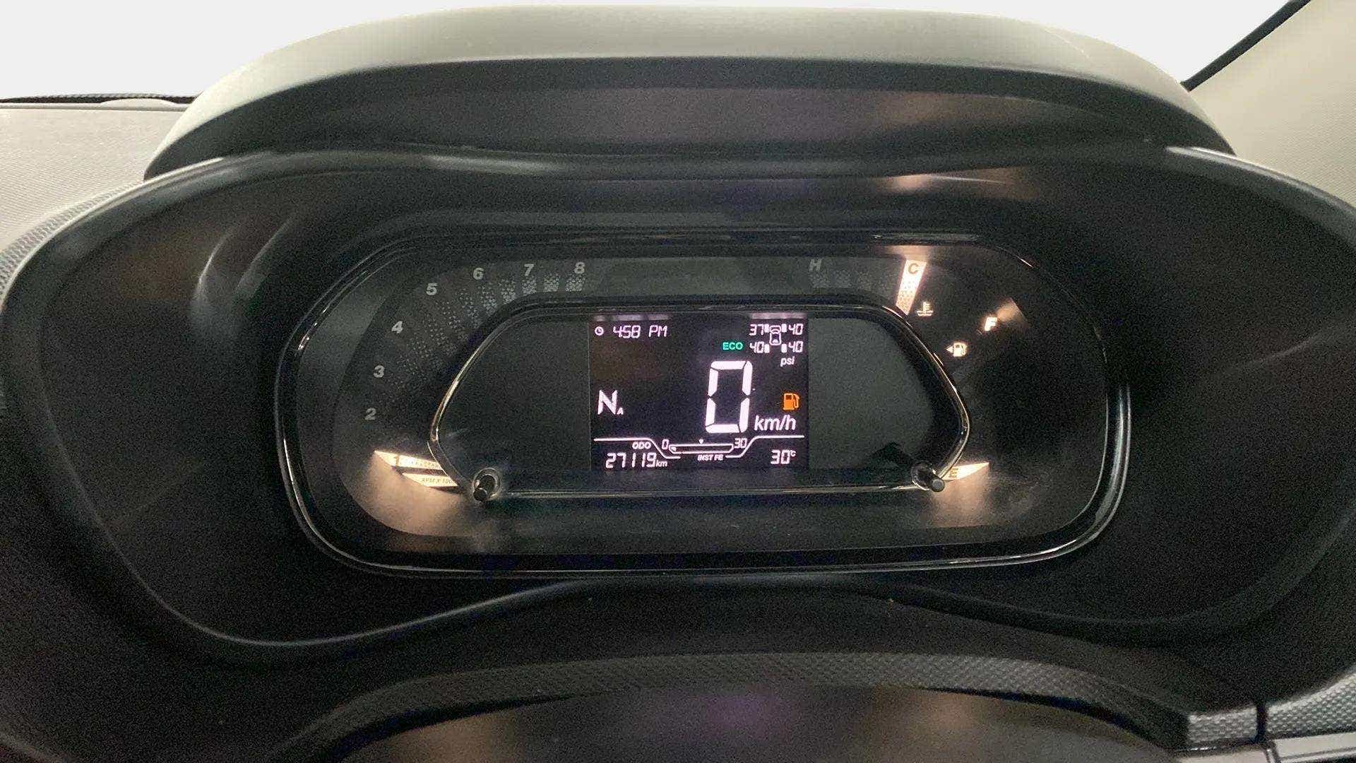 Instrument cluster of a Tata Nexon 2017-2023