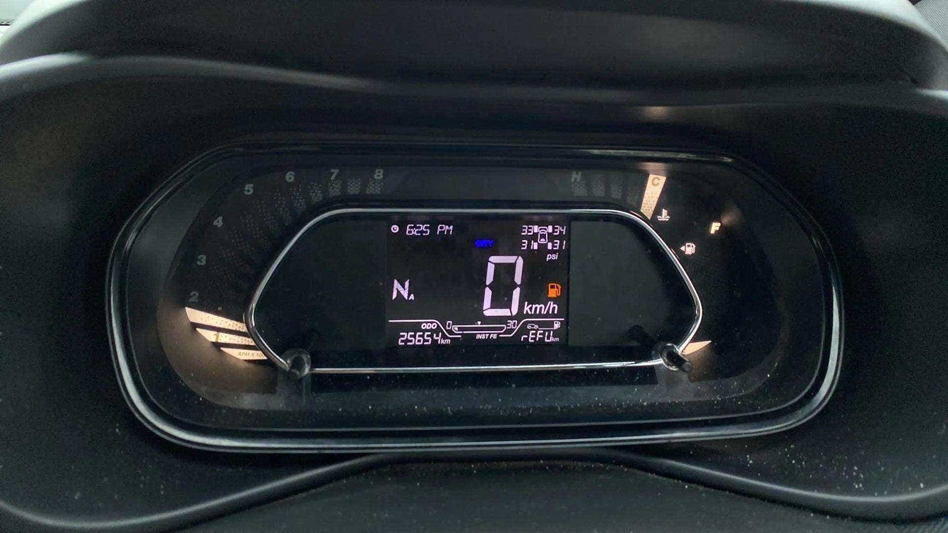 Instrument cluster of a Tata Nexon 2017-2023