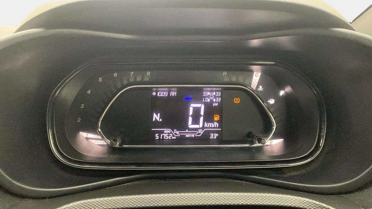 Instrument cluster of a Tata Nexon 2017-2023