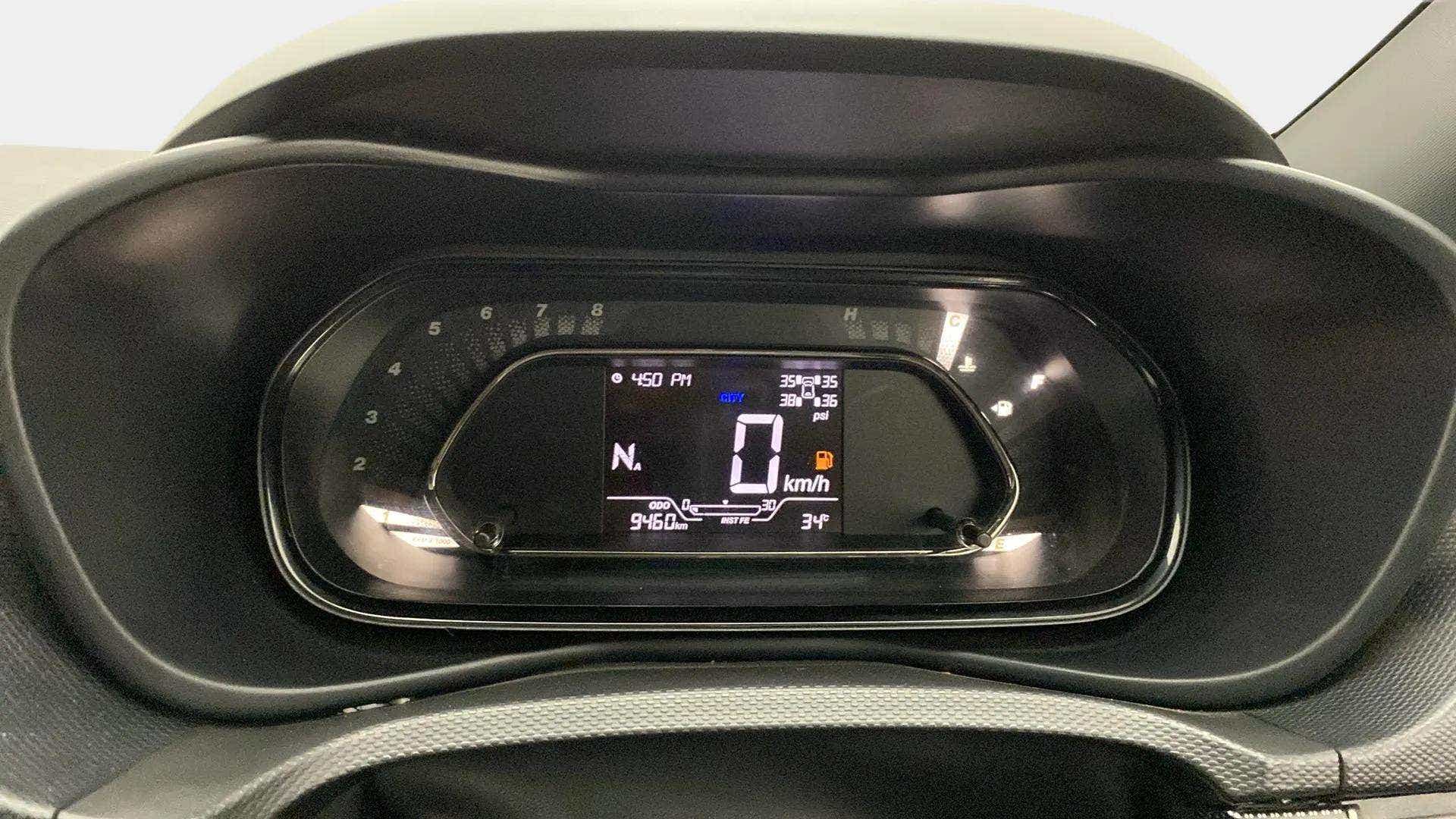 Instrument cluster of a Tata Nexon 2017-2023