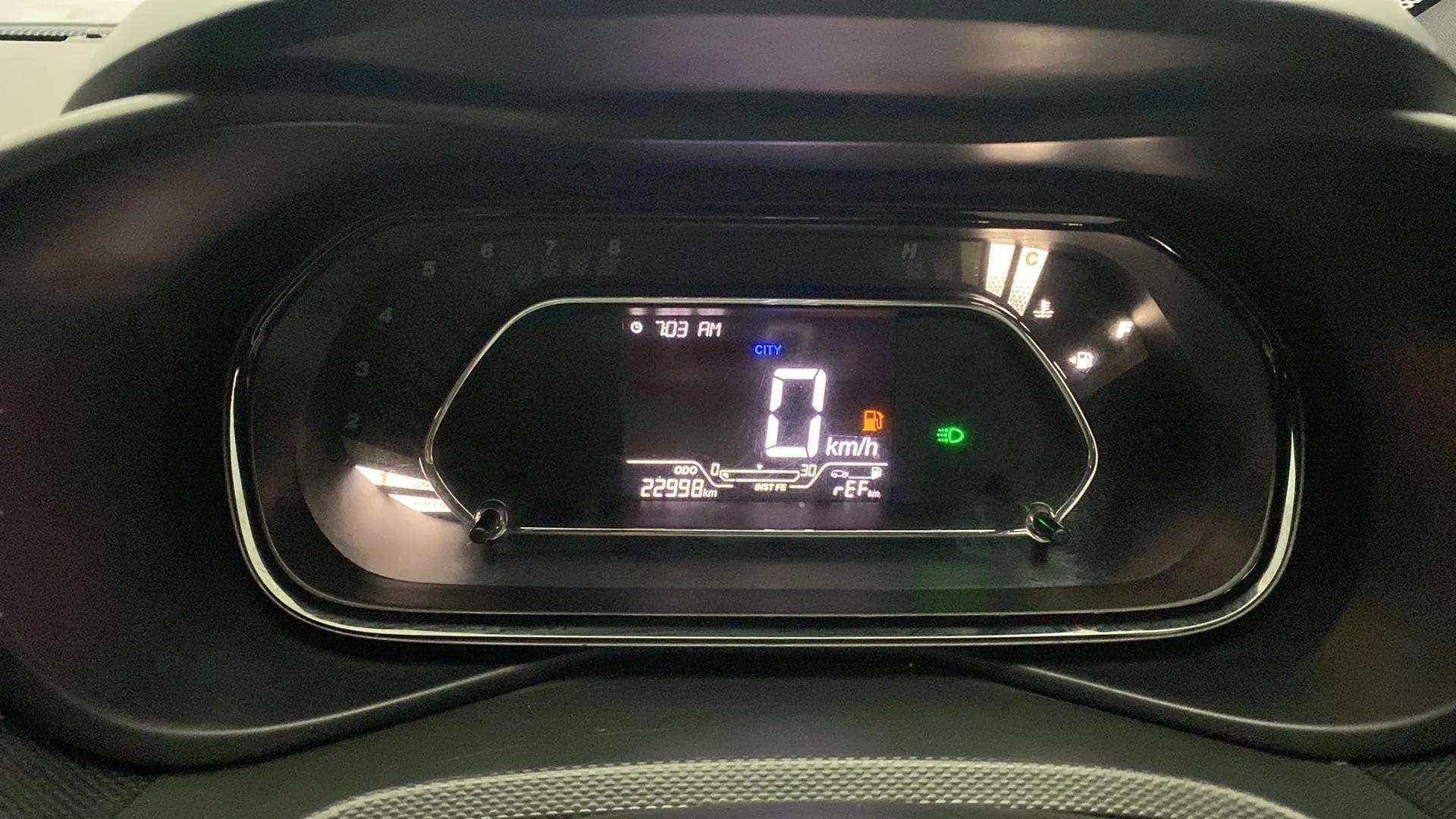 Instrument cluster of a Tata Nexon 2017-2023