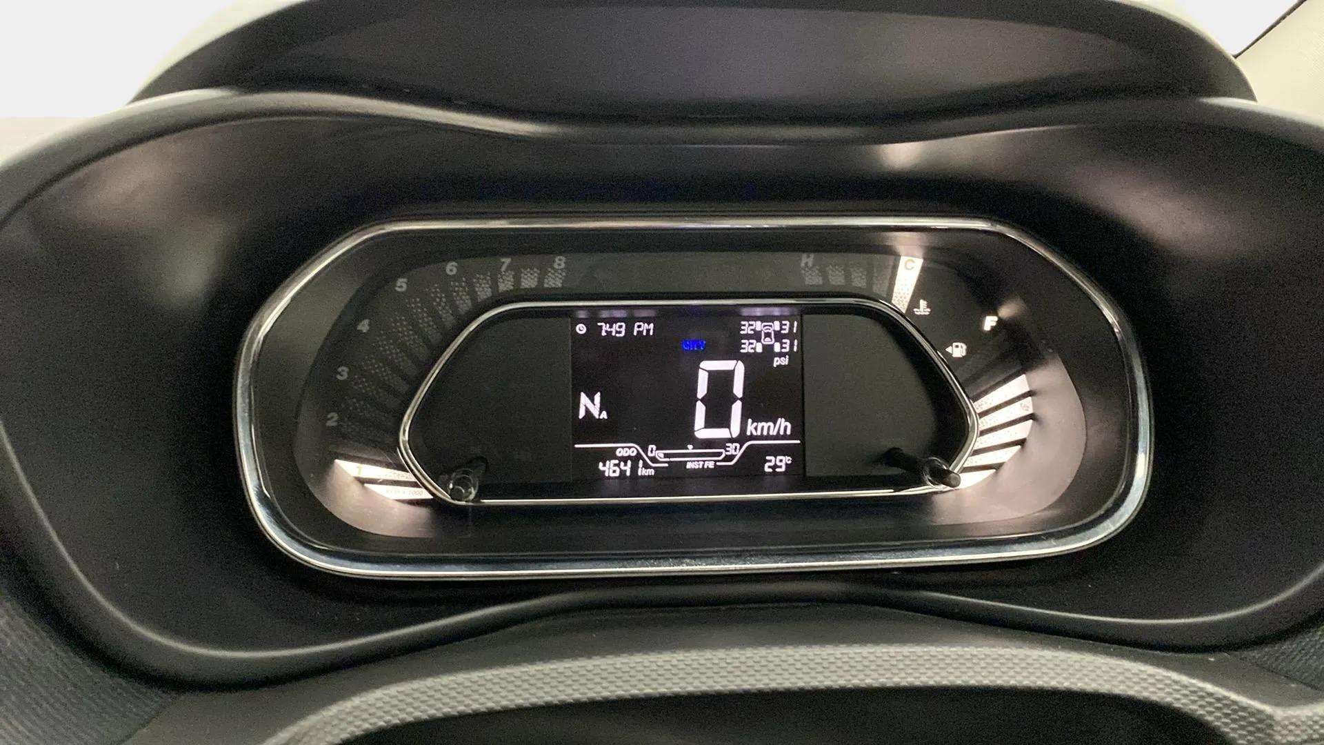 Instrument cluster of a Tata Nexon 2017-2023