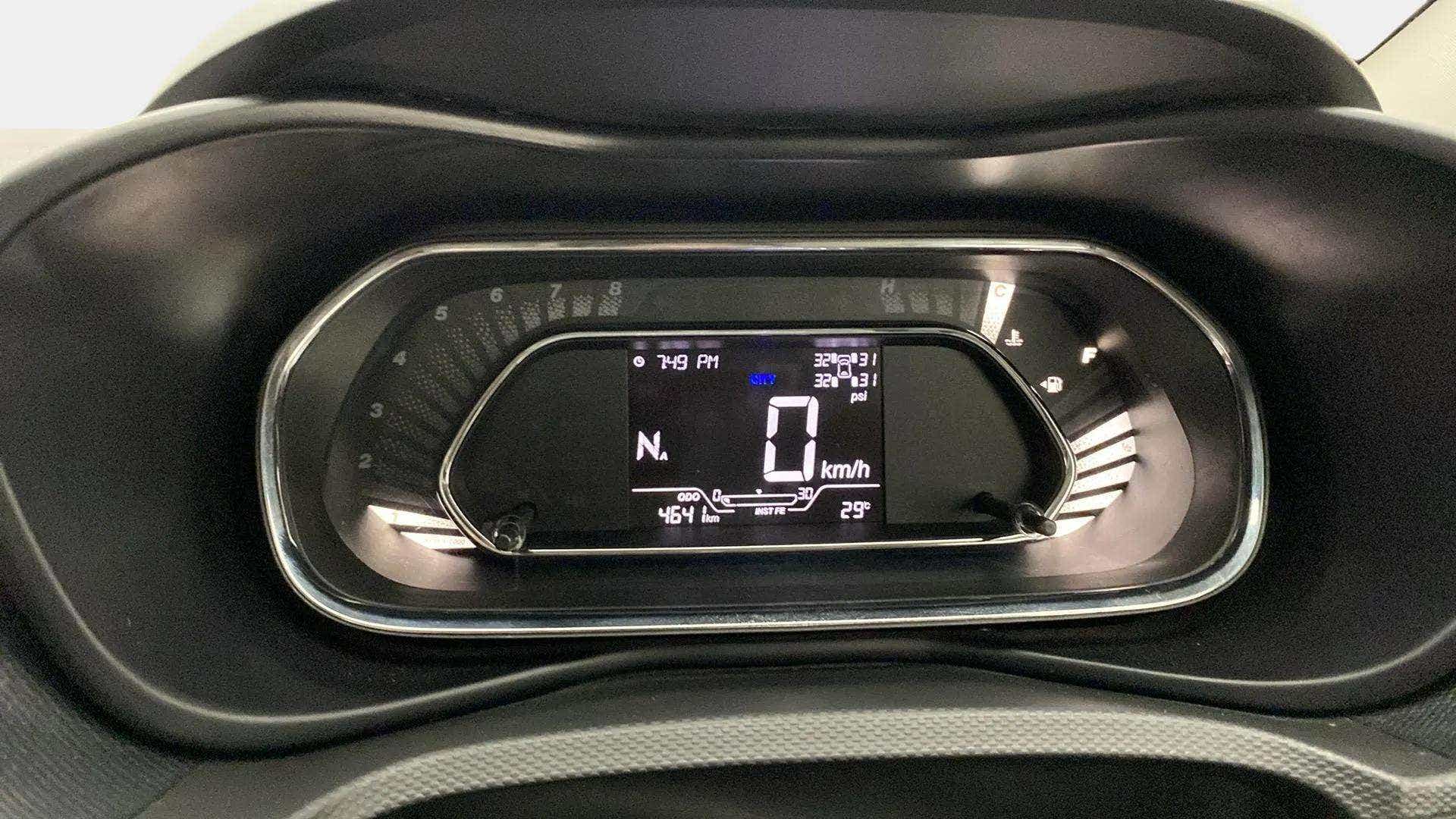 Instrument cluster of a Tata Nexon 2017-2023