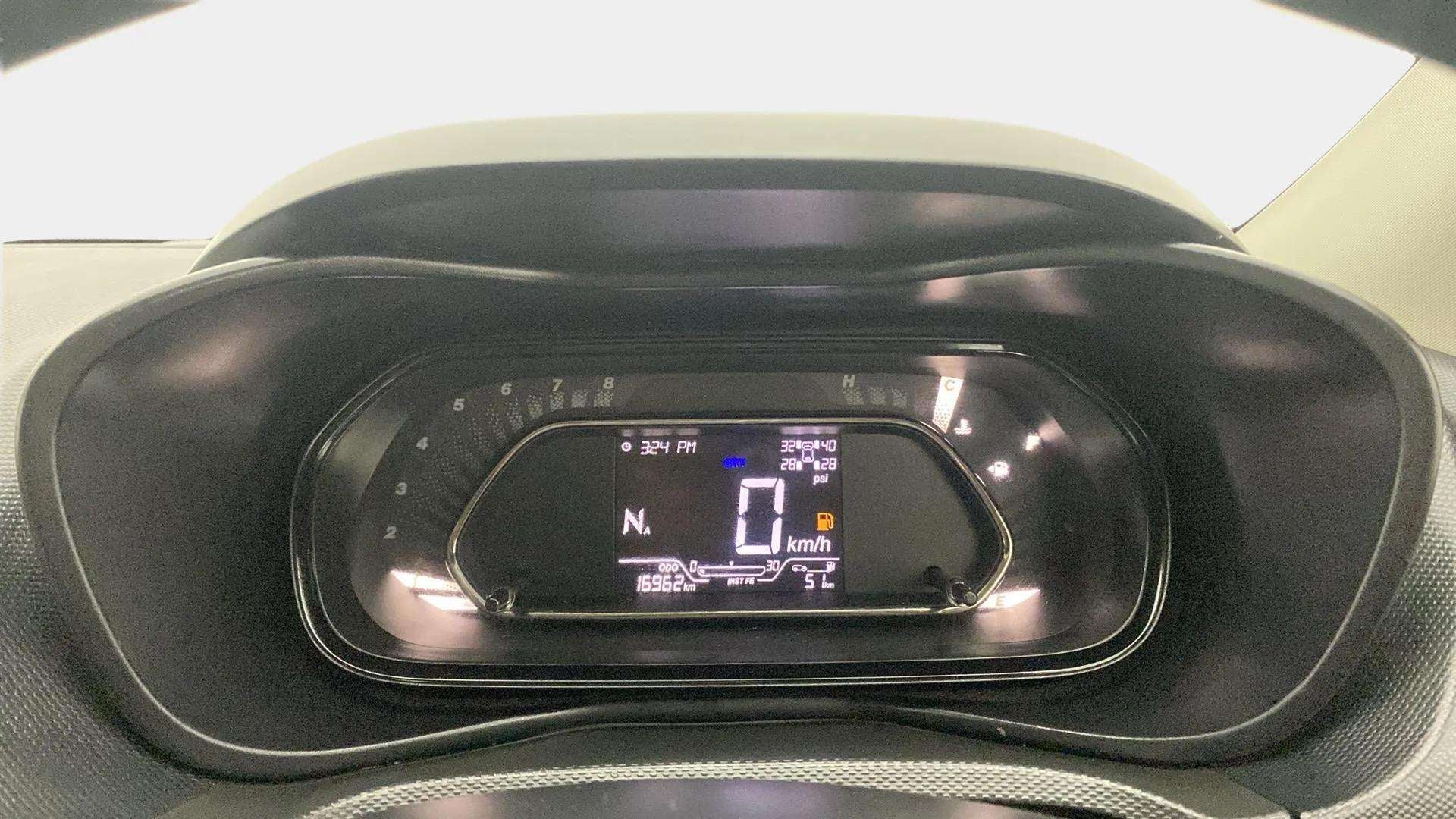 Instrument cluster of a Tata Nexon 2017-2023