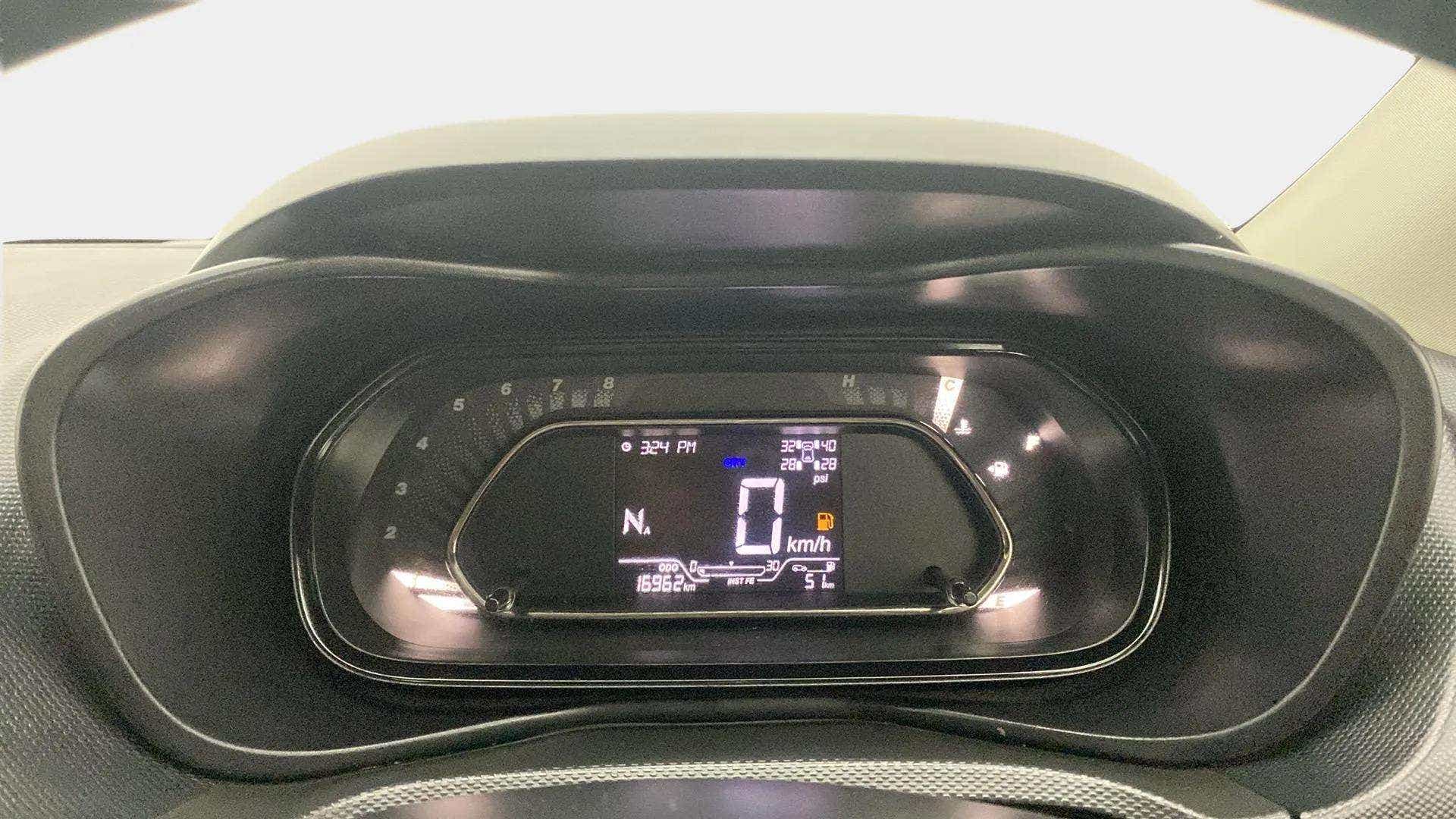 Instrument cluster of a Tata Nexon 2017-2023