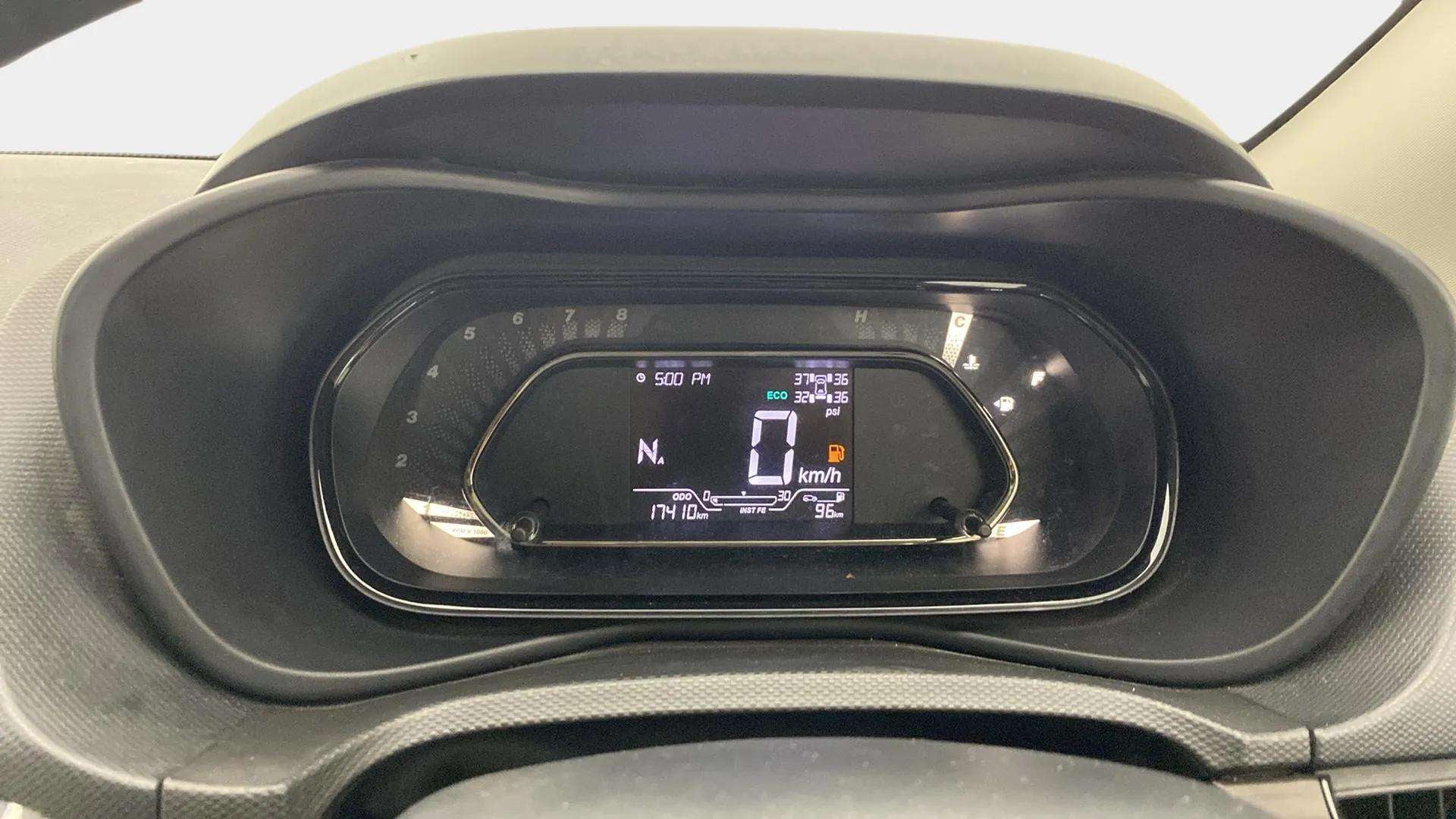Instrument cluster of a Tata Nexon 2017-2023