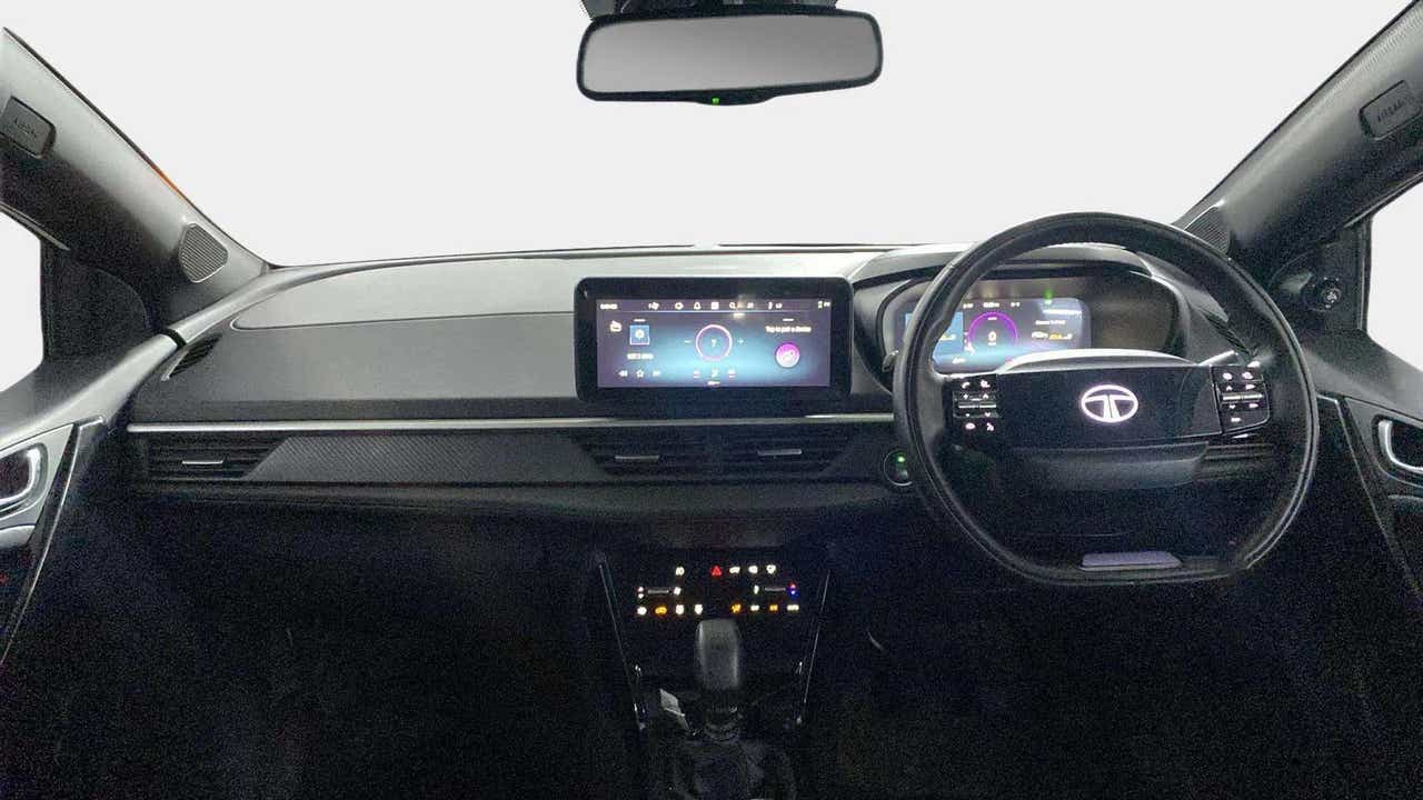 Interior dashboard view of a Tata Nexon 2017-2023