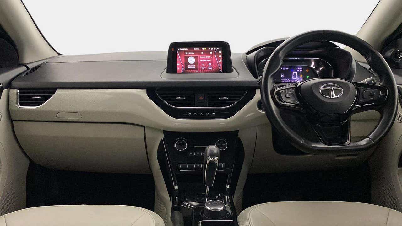 Interior dashboard view of a Tata Nexon 2017-2023