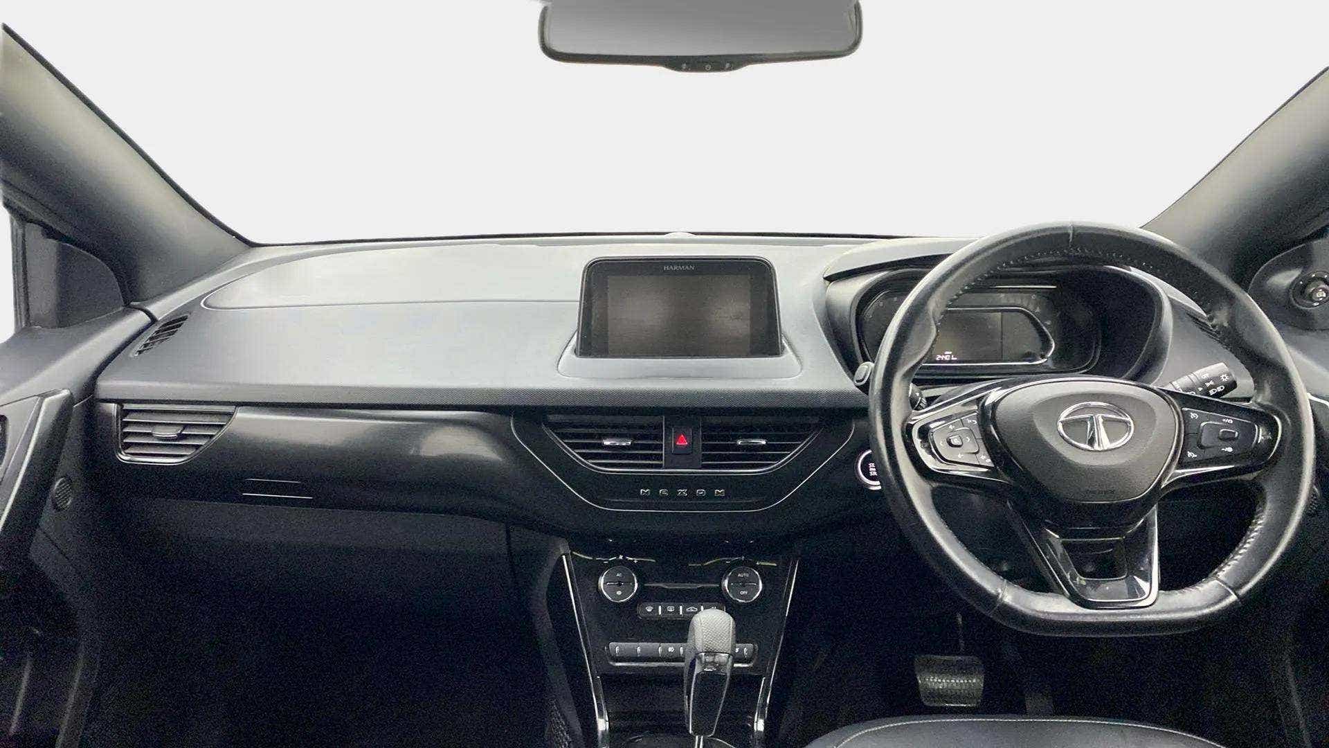 Interior dashboard of a Tata Nexon 2017-2023