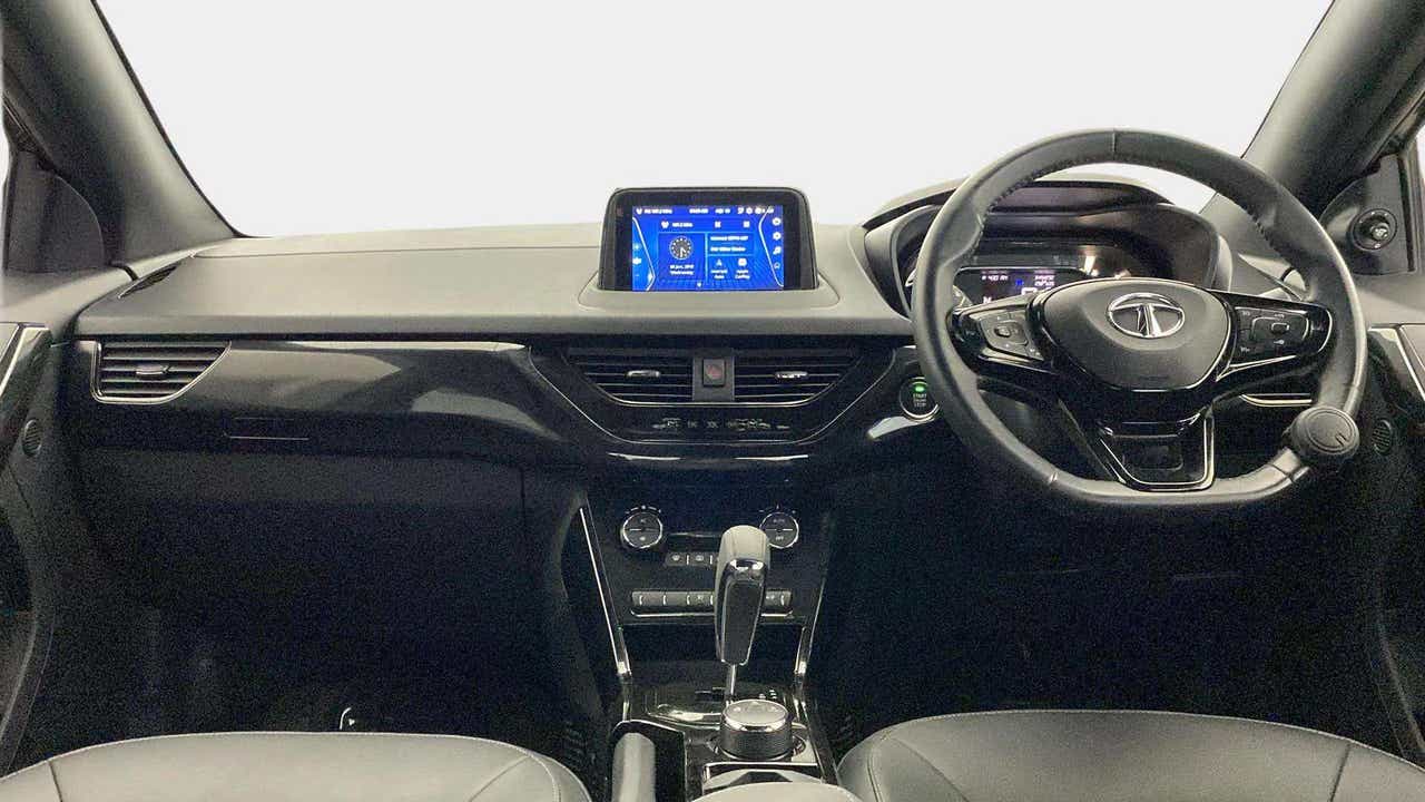 Dashboard view of a Tata Nexon 2017-2023