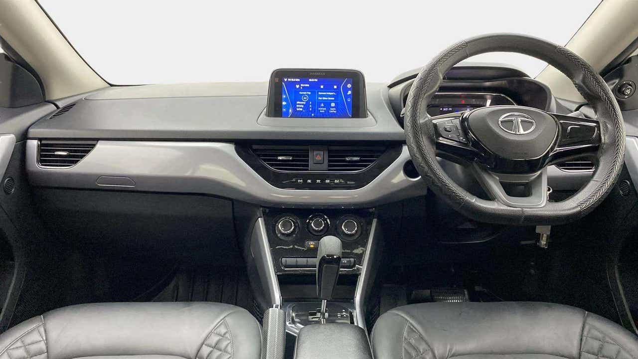 Interior dashboard view of a Tata Nexon 2017-2023