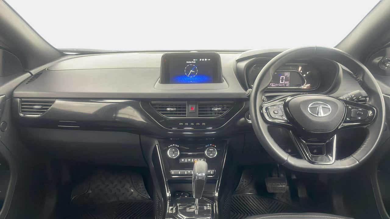 Interior dashboard of a Tata Nexon 2017-2023