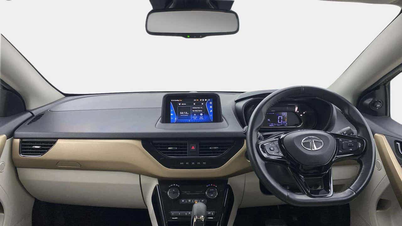 Interior dashboard view of a Tata Nexon 2017-2023