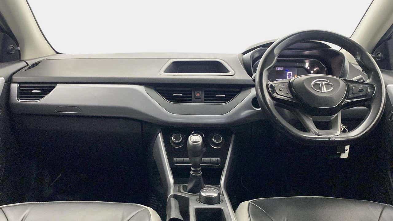 Interior dashboard of a Tata Nexon 2017-2023