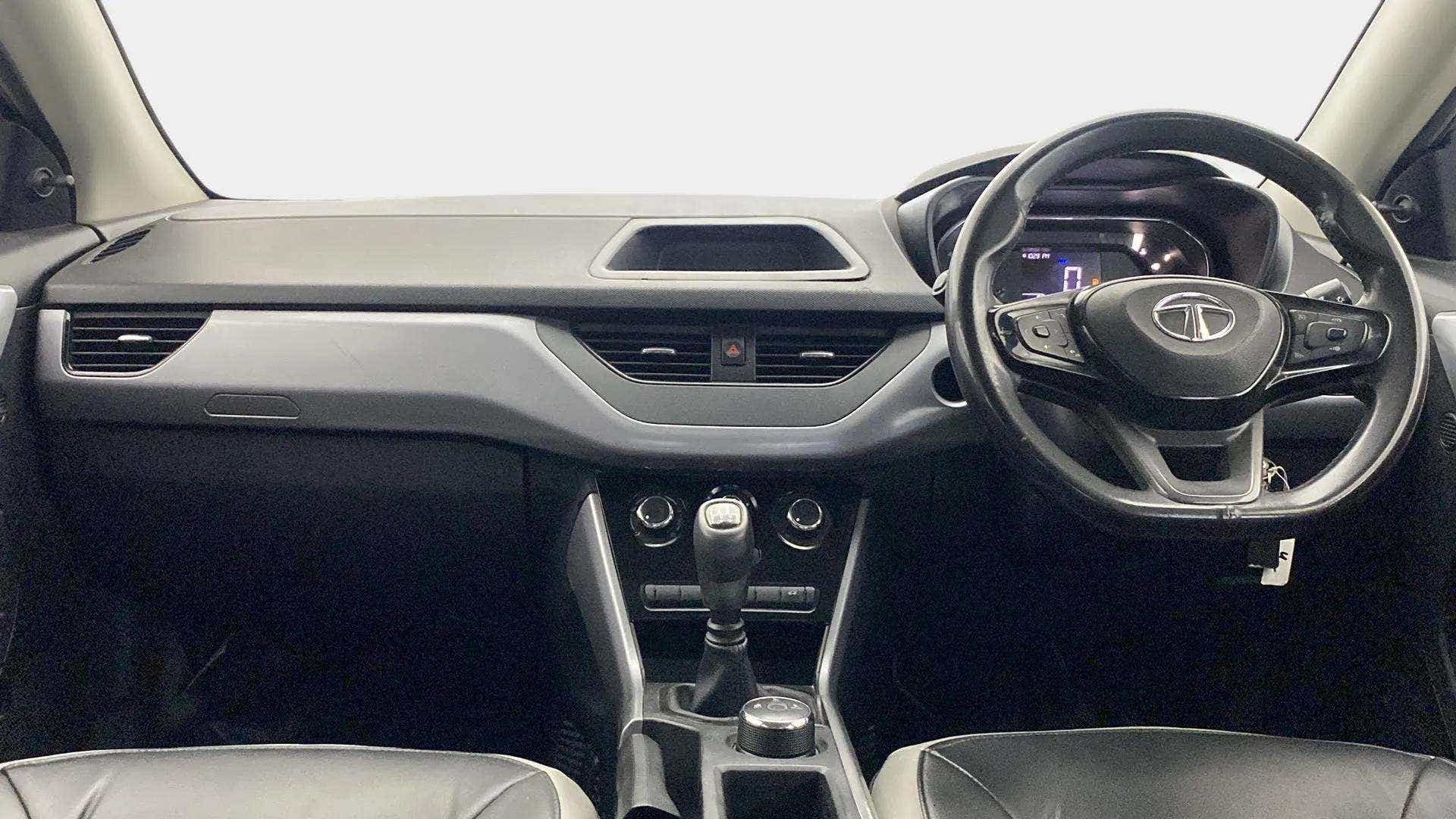 Interior dashboard of a Tata Nexon 2017-2023