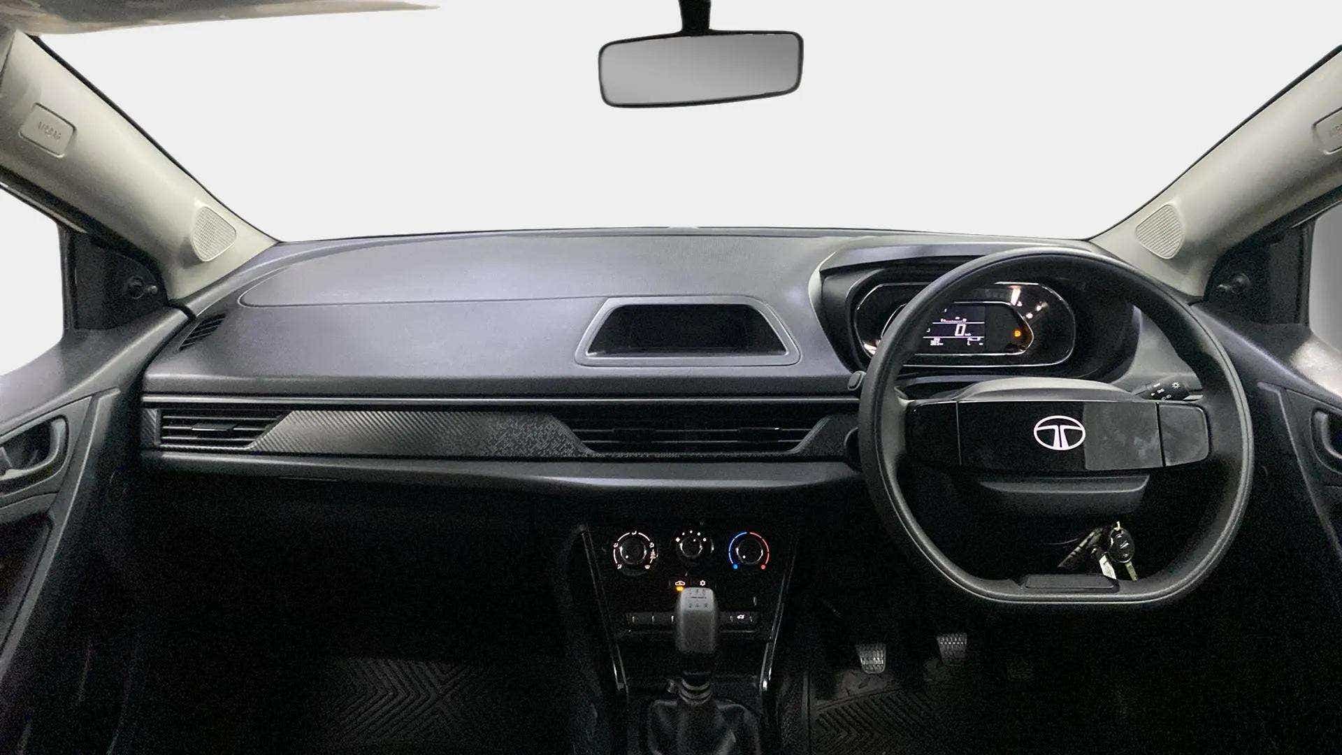 Interior dashboard of a Tata Nexon