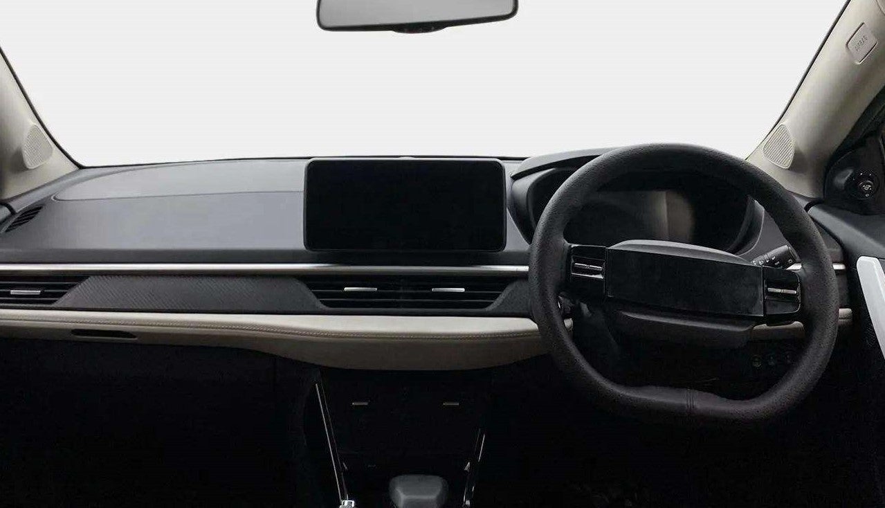 Interior dashboard of a Tata Nexon