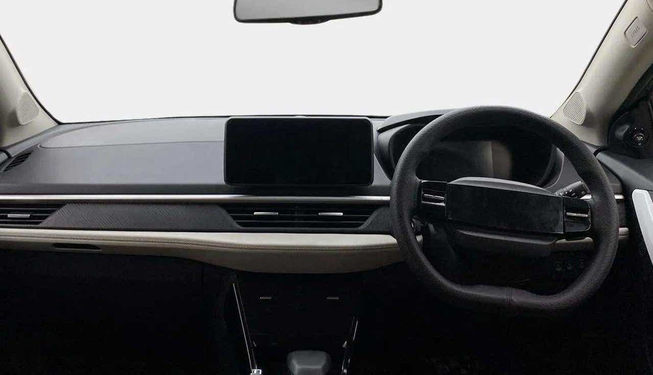 Interior dashboard of a Tata Nexon