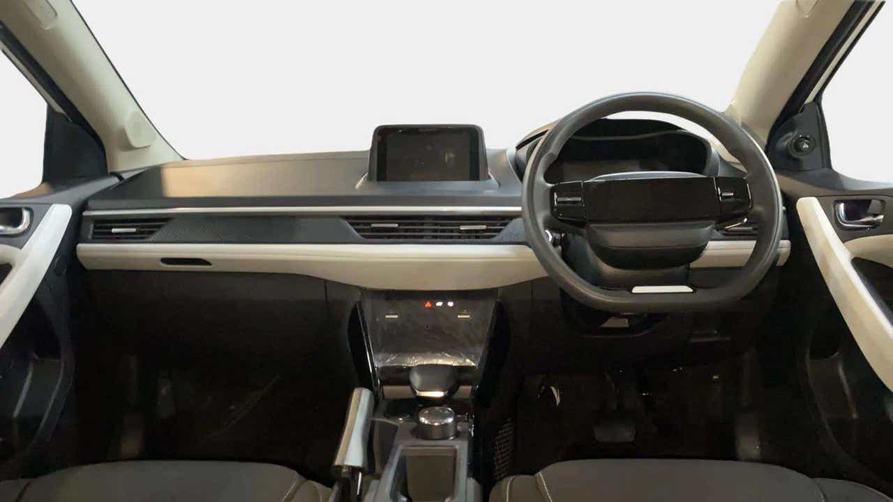 Interior dashboard of a Tata Nexon