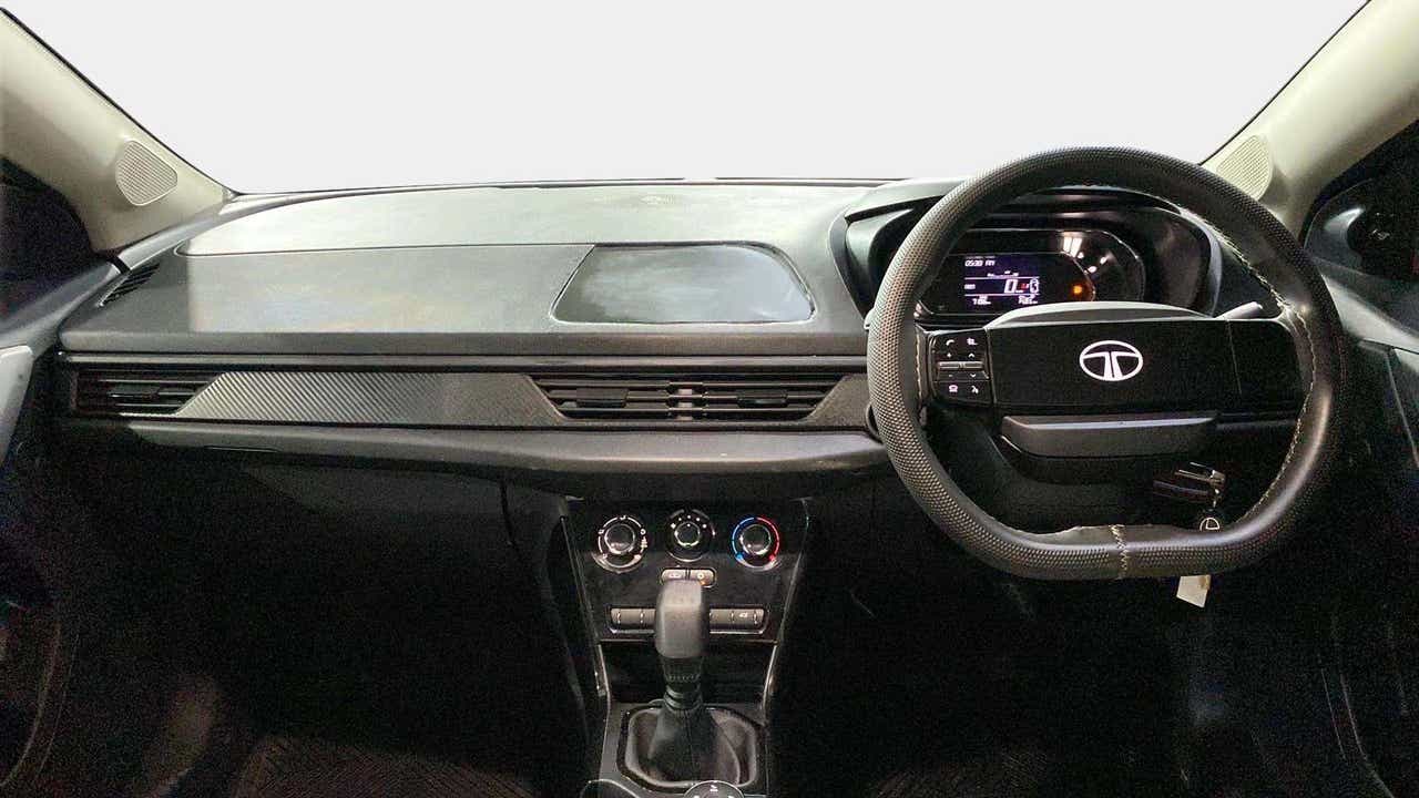 Interior dashboard of a Tata Nexon