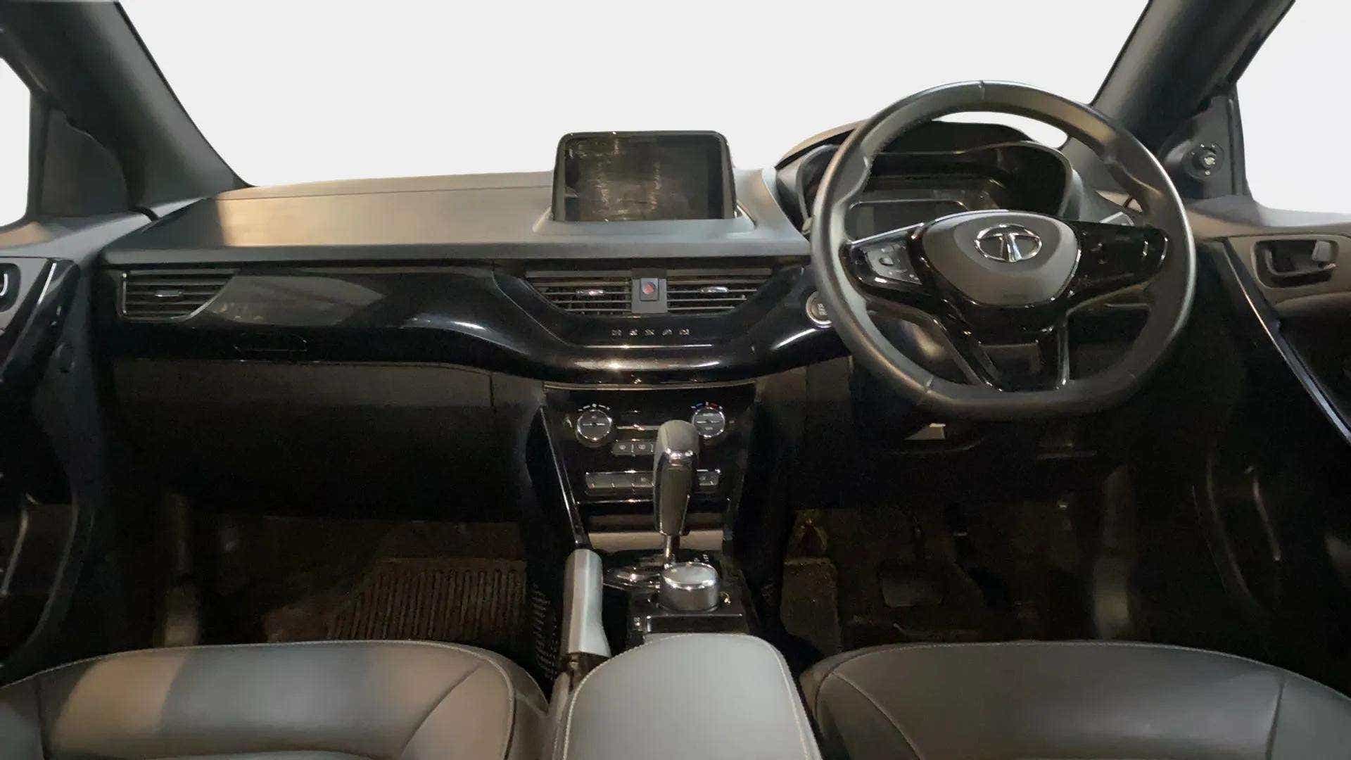 Interior dashboard view of a Tata Nexon 2017-2023