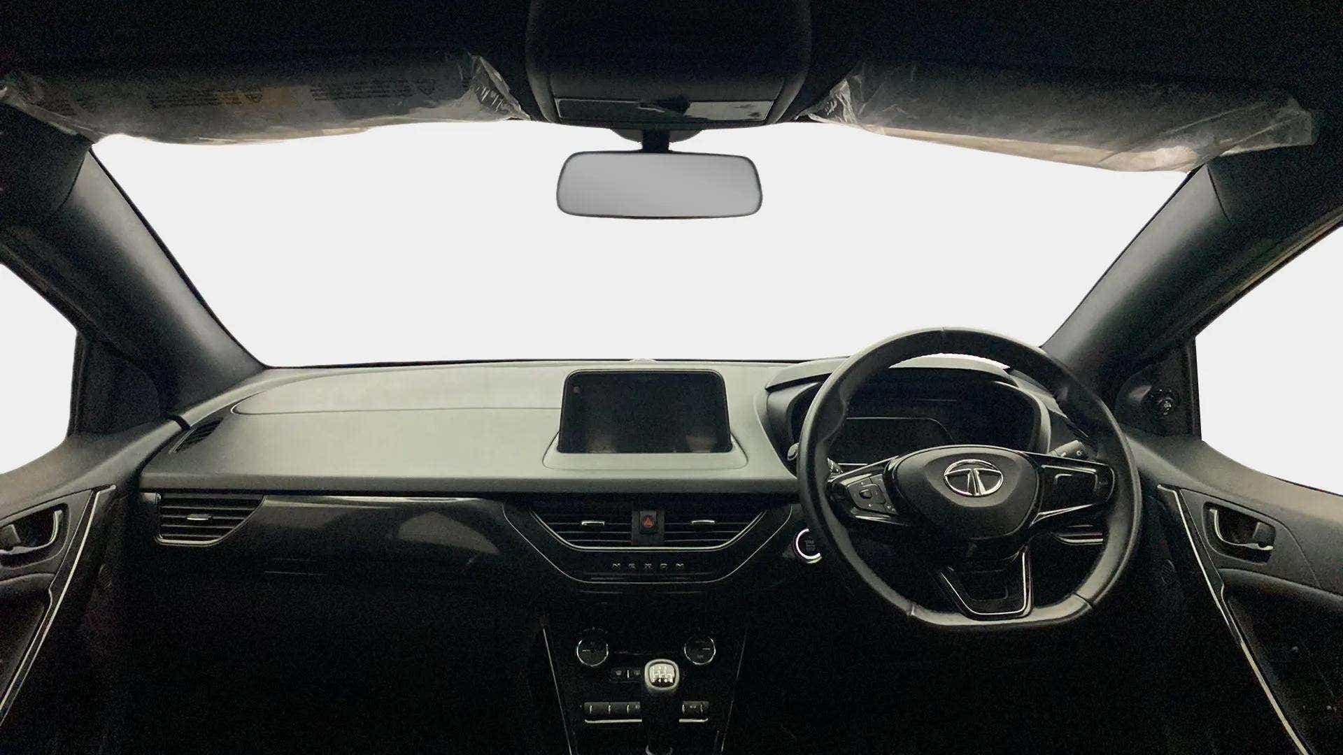 Interior dashboard view of a Tata Nexon 2017-2023