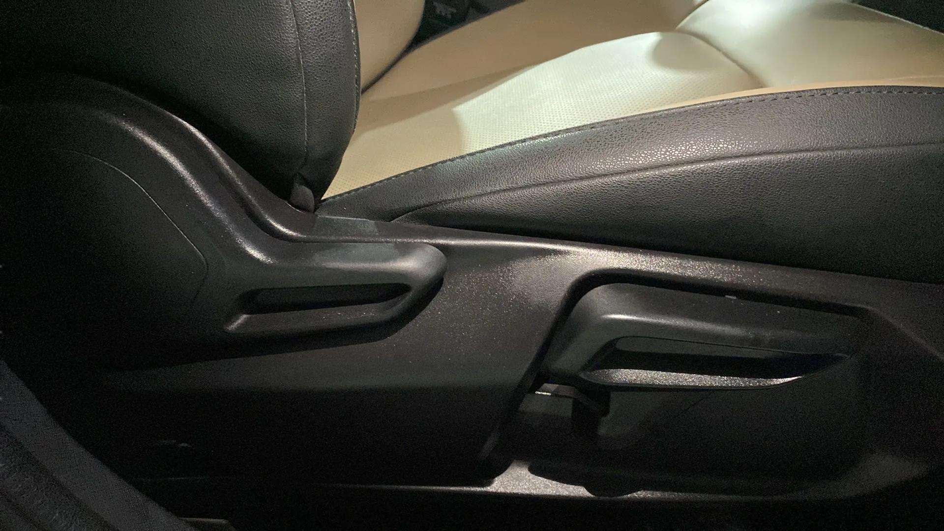 Front seat adjustment lever of a Tata Nexon 2017-2023
