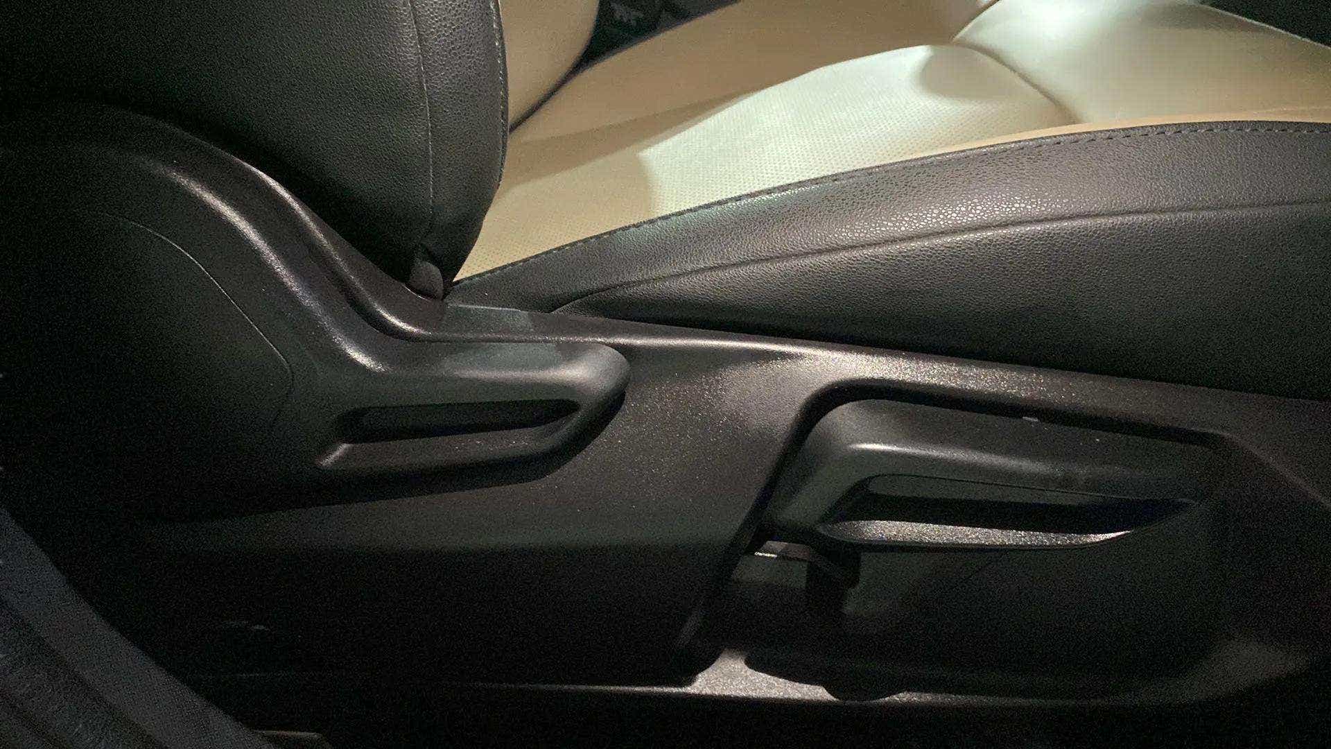 Front seat adjustment lever of a Tata Nexon 2017-2023