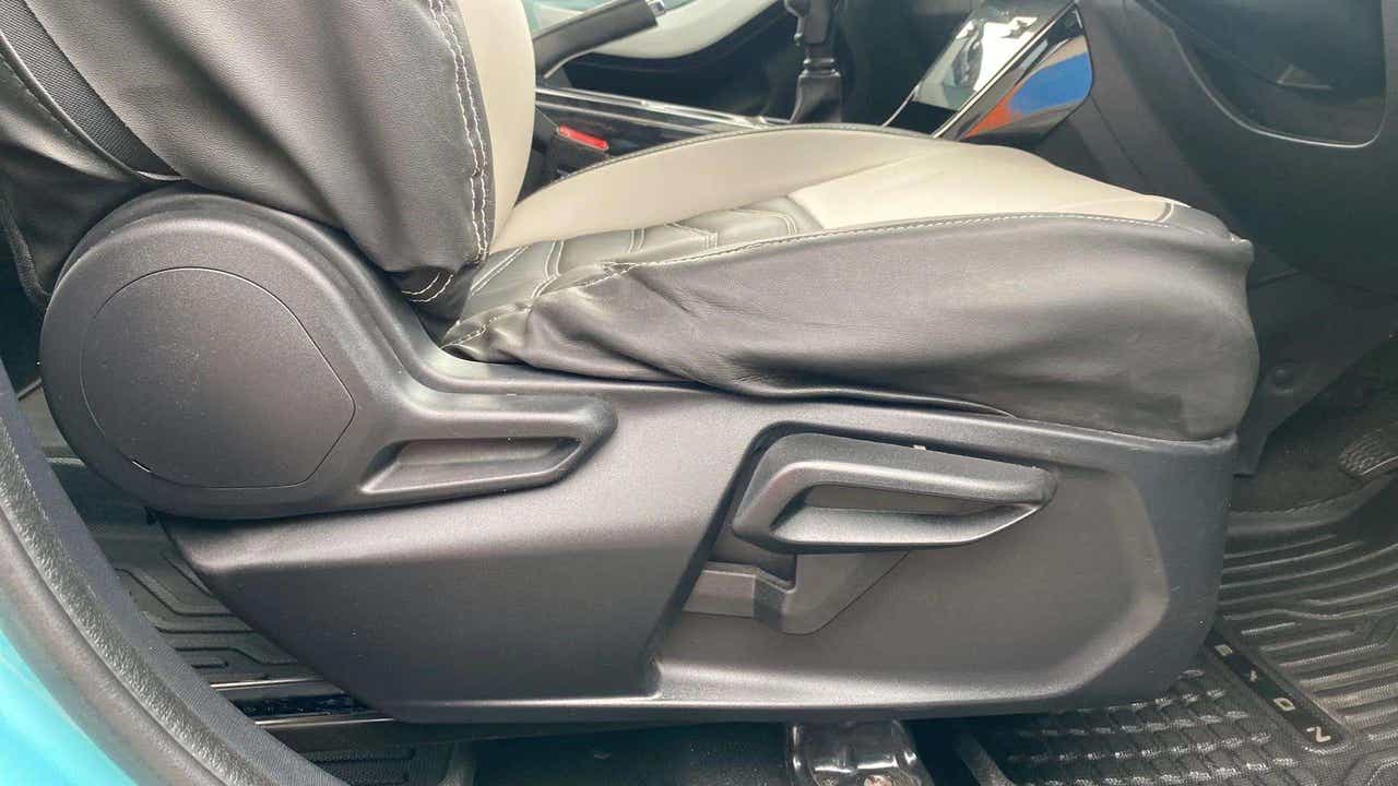 Driver seat side controls of a Tata Nexon