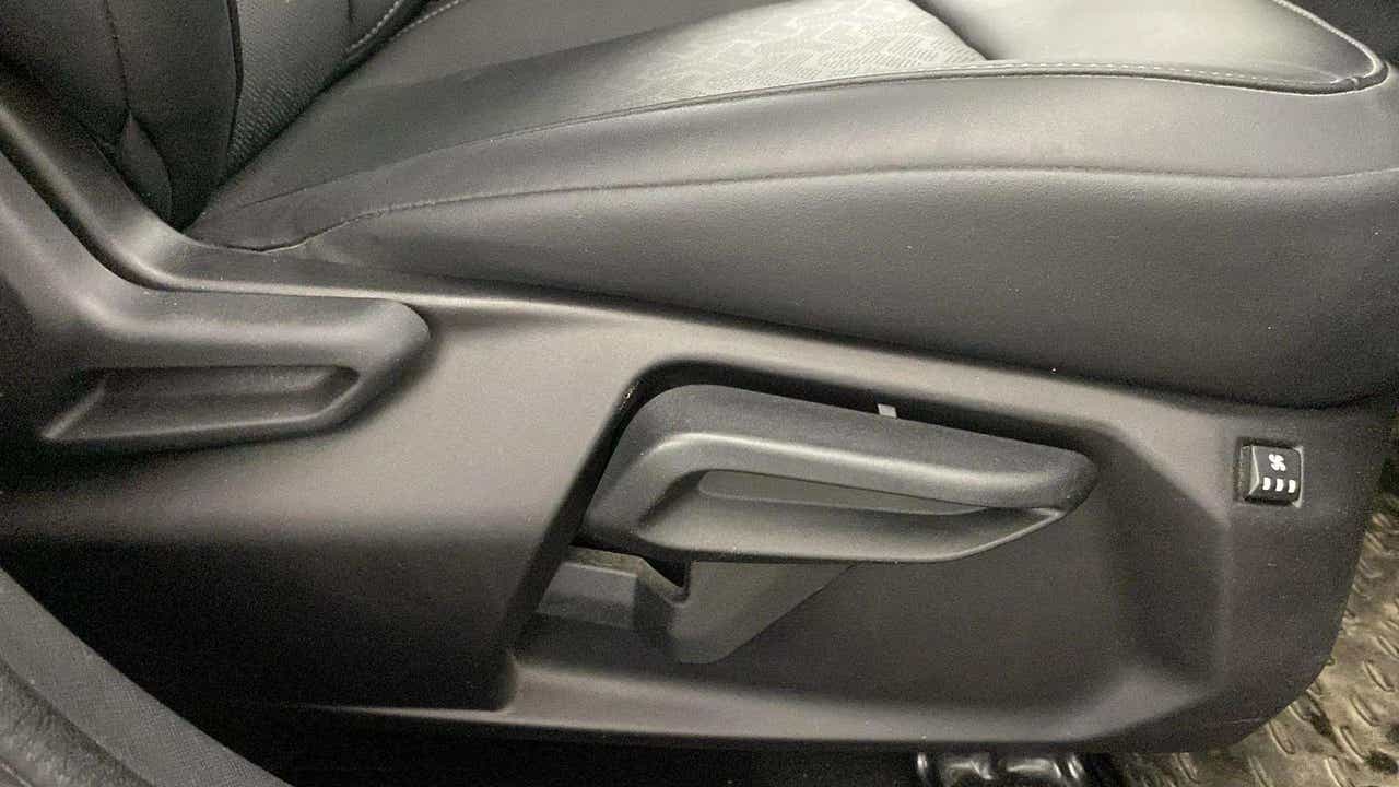 Side view of a Tata Nexon 2017-2023 seat adjustment lever