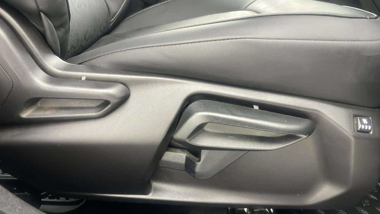 Seat adjustment controls of a Tata Nexon 2017-2023