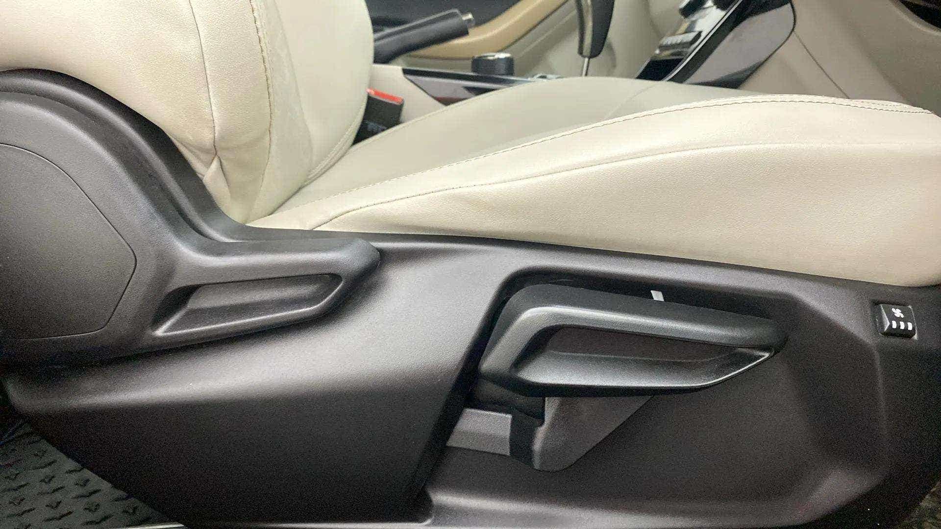 Front seat adjustment controls of a Tata Nexon 2017-2023