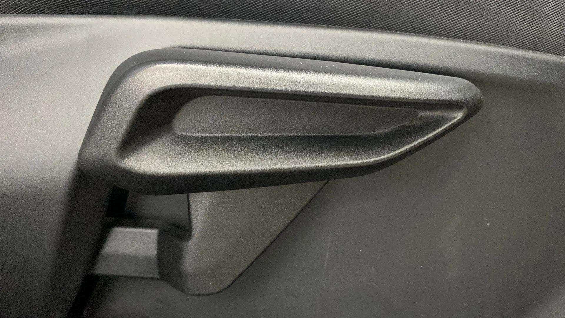 Close-up of a door handle of a Tata Nexon