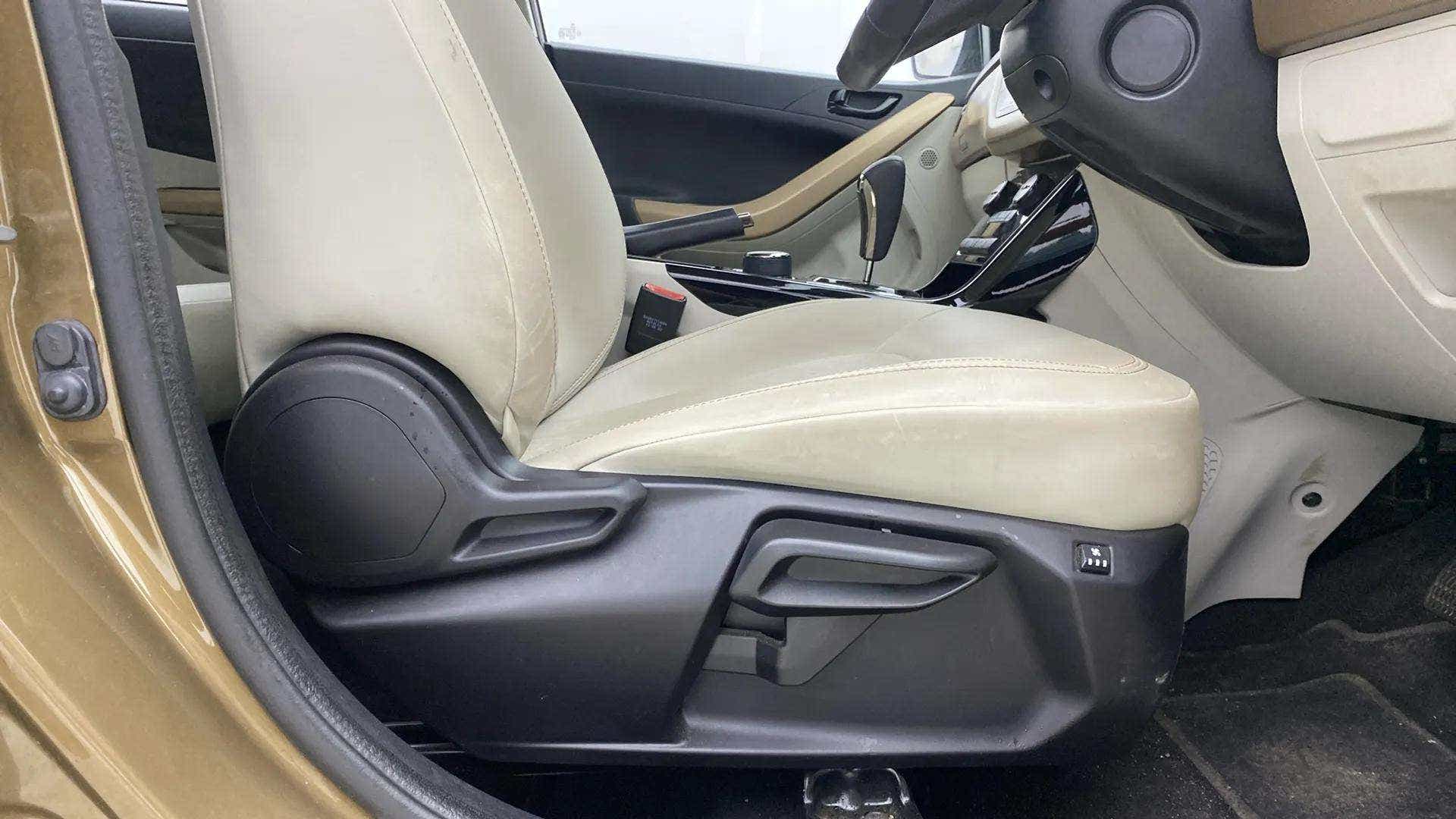 Driver seat area of a Tata Nexon 2017-2023