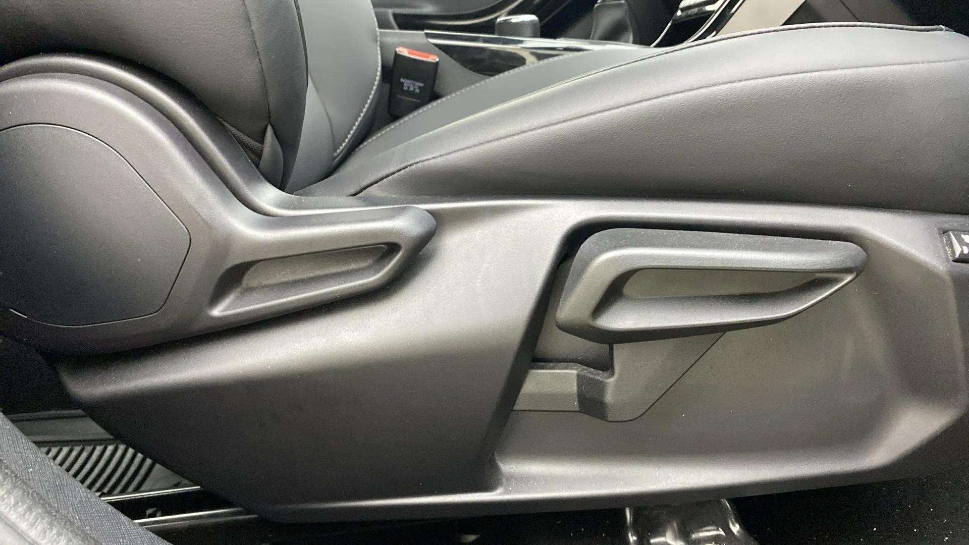 Side view of a Tata Nexon 2017-2023 seat adjustment lever