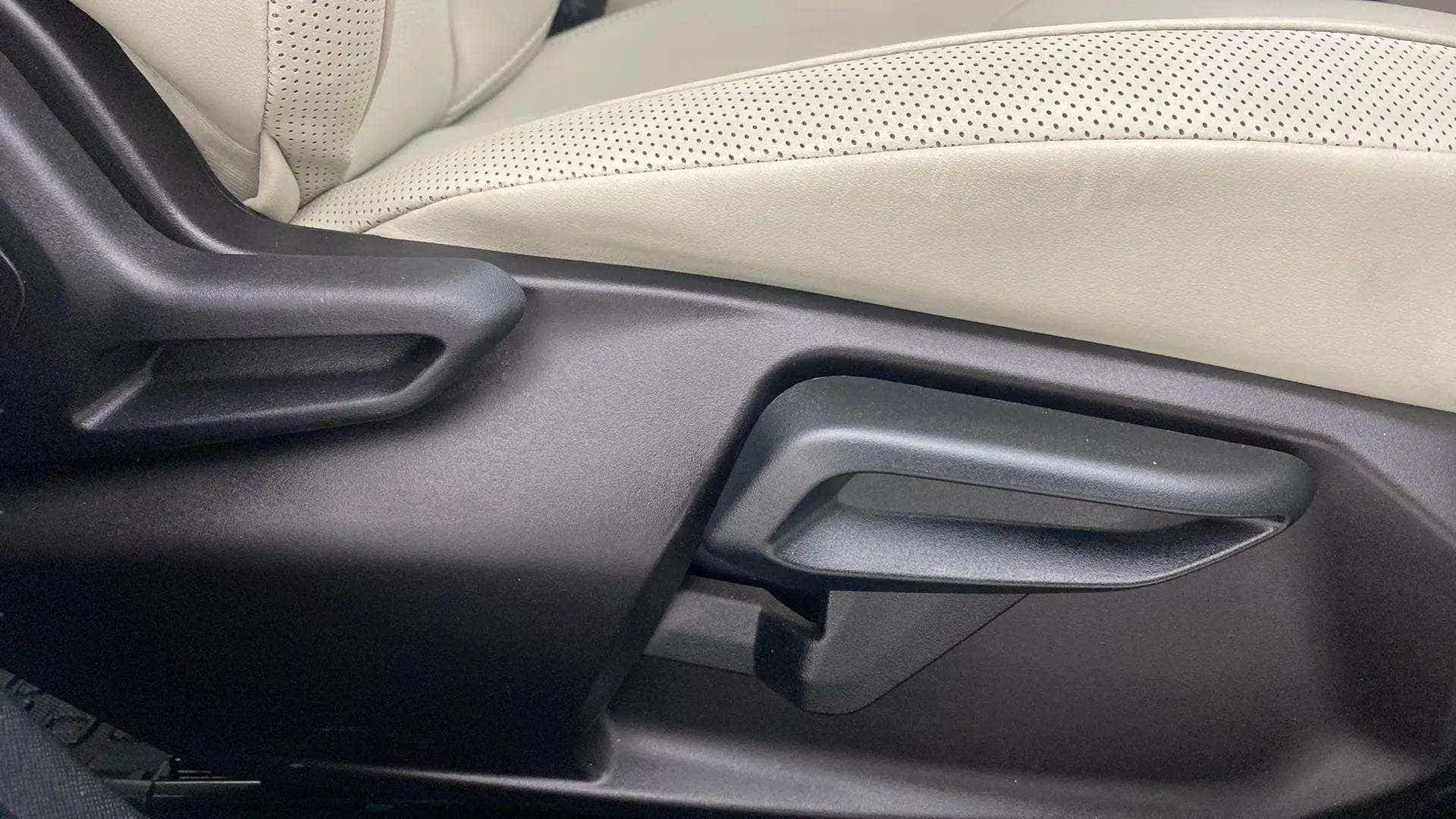 Seat adjustment lever view of a Tata Nexon 2017-2023