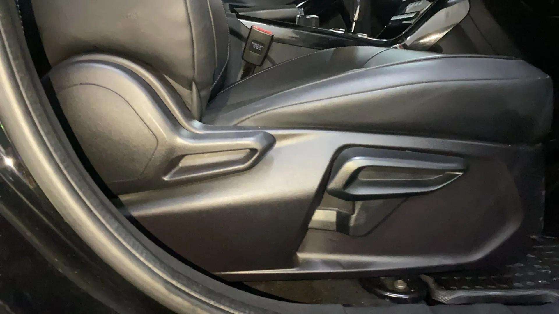 Front seat and side controls of a Tata Nexon 2017-2023