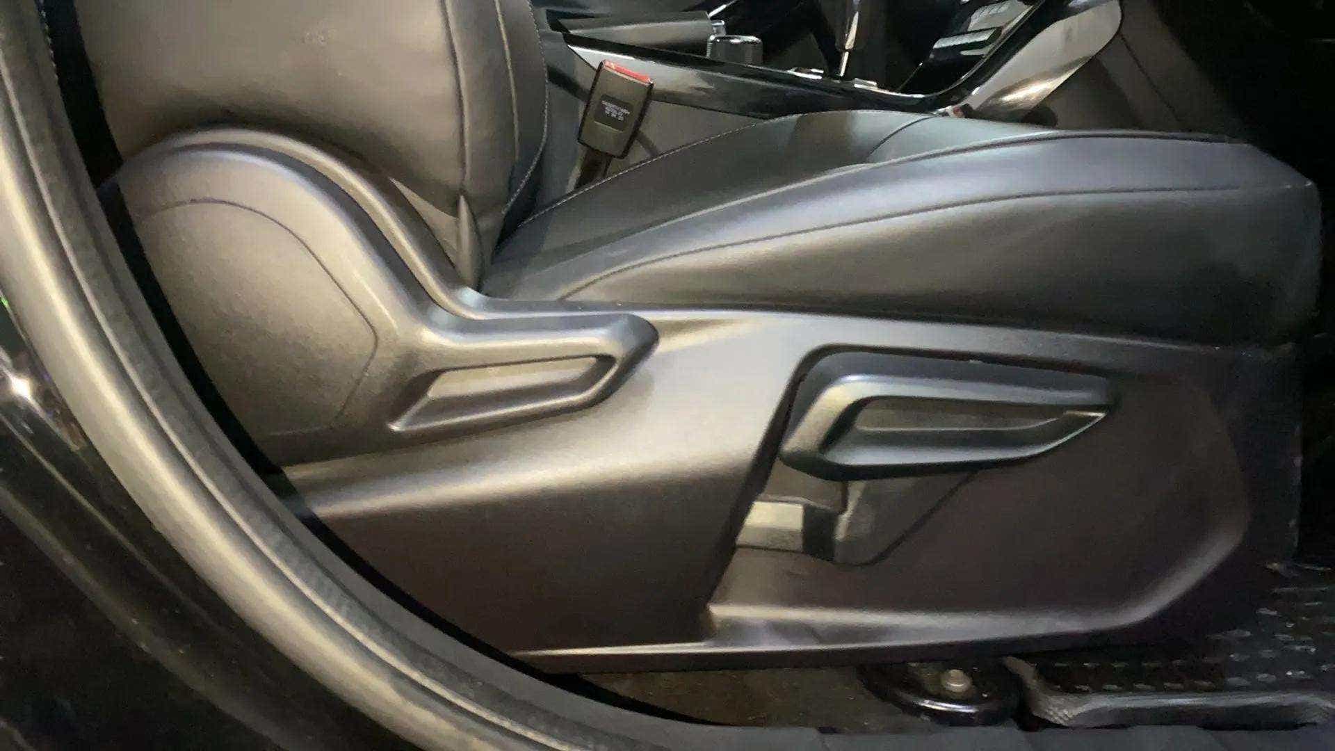 Front seat and side controls of a Tata Nexon 2017-2023