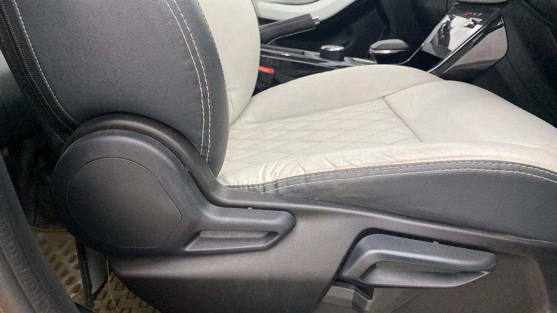Front seat close-up of a Tata Nexon 2017-2023