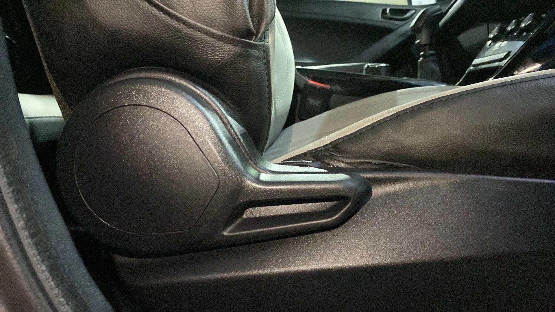 Car seat recliner adjuster of a Tata Nexon