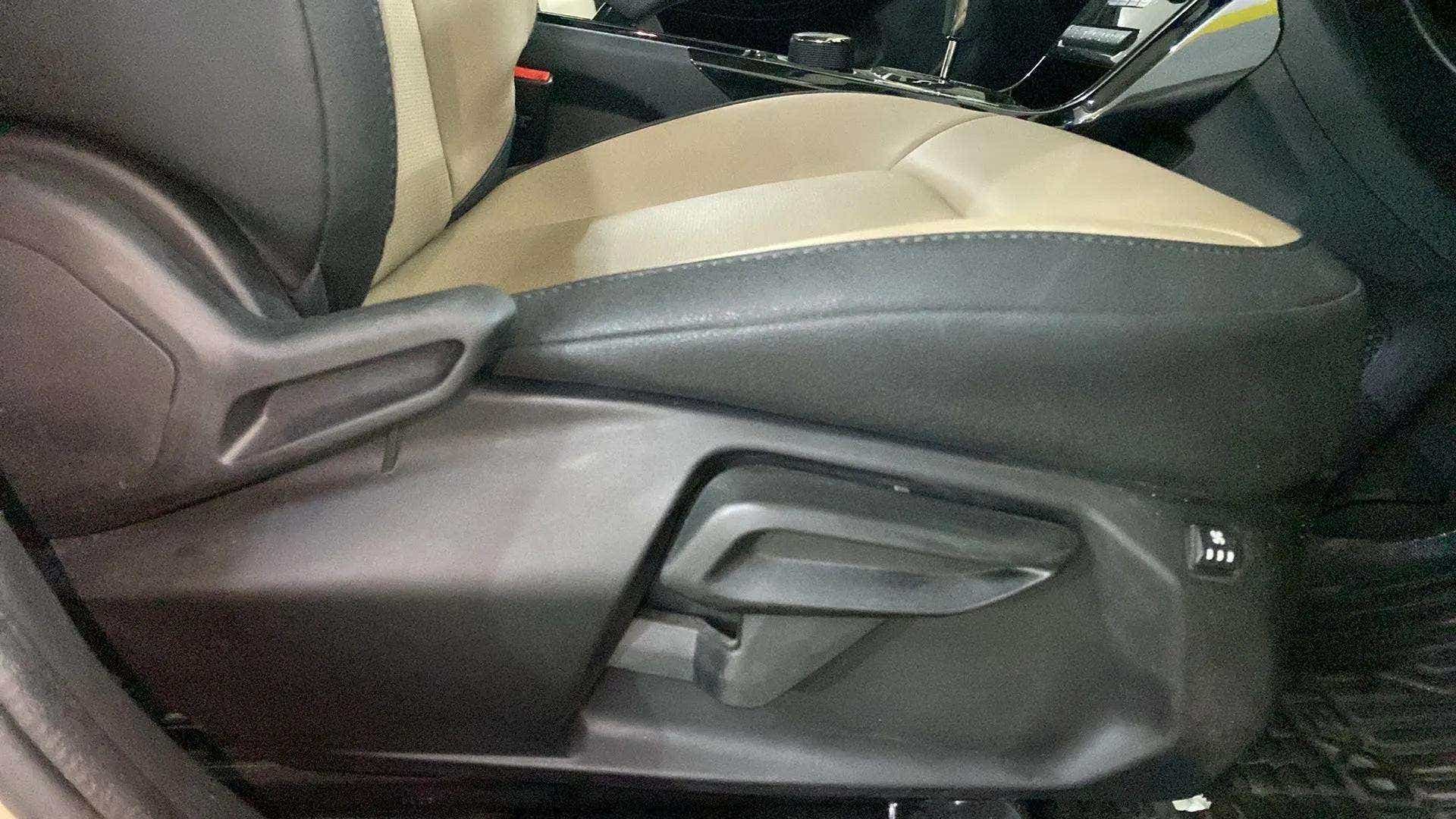 Front seat adjustment controls of a Tata Nexon 2017-2023