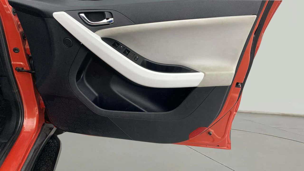 Front driver side door panel of a Tata Nexon